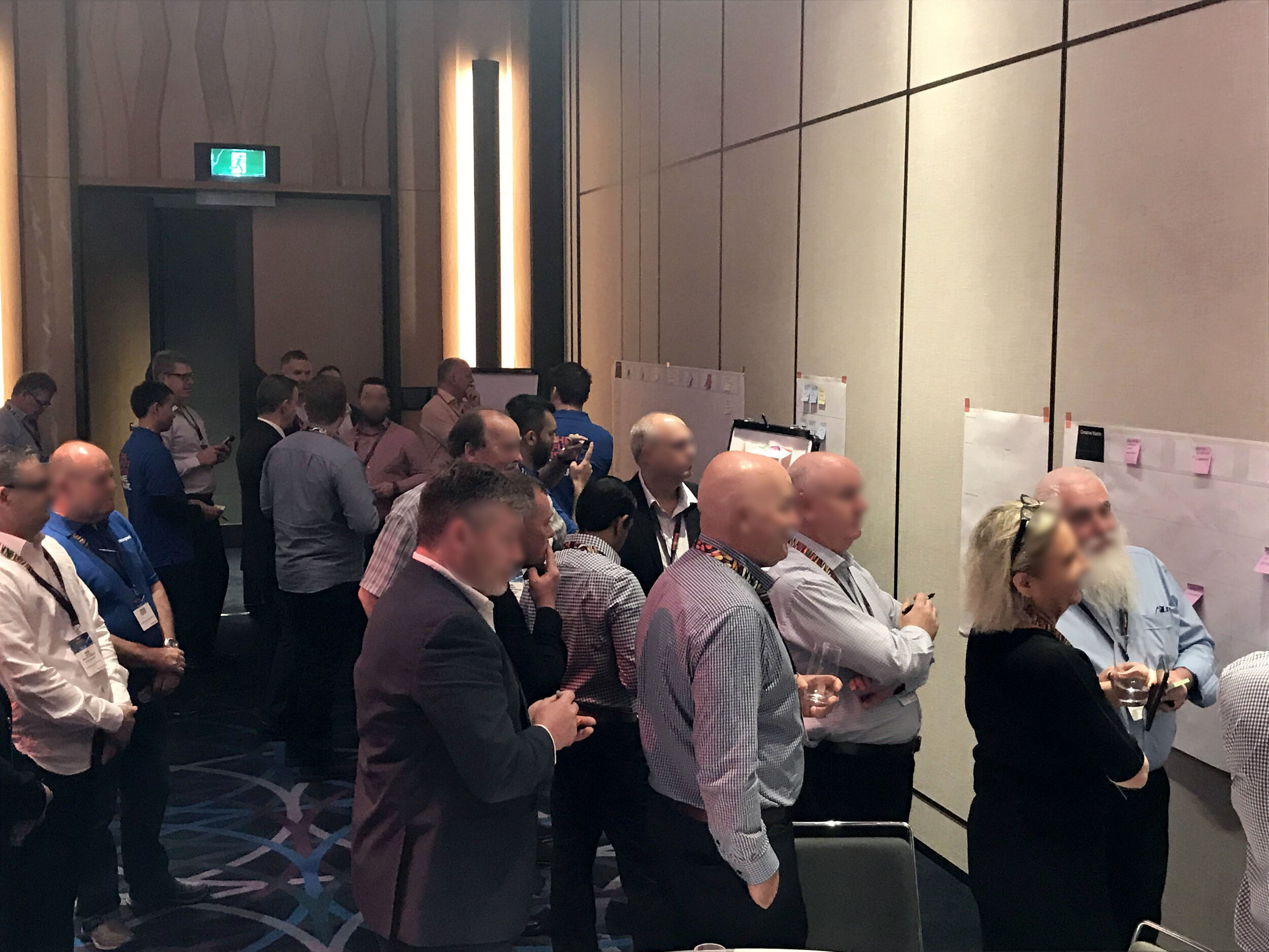 Industry specific workshops facilitated by the Honeywell UX-team