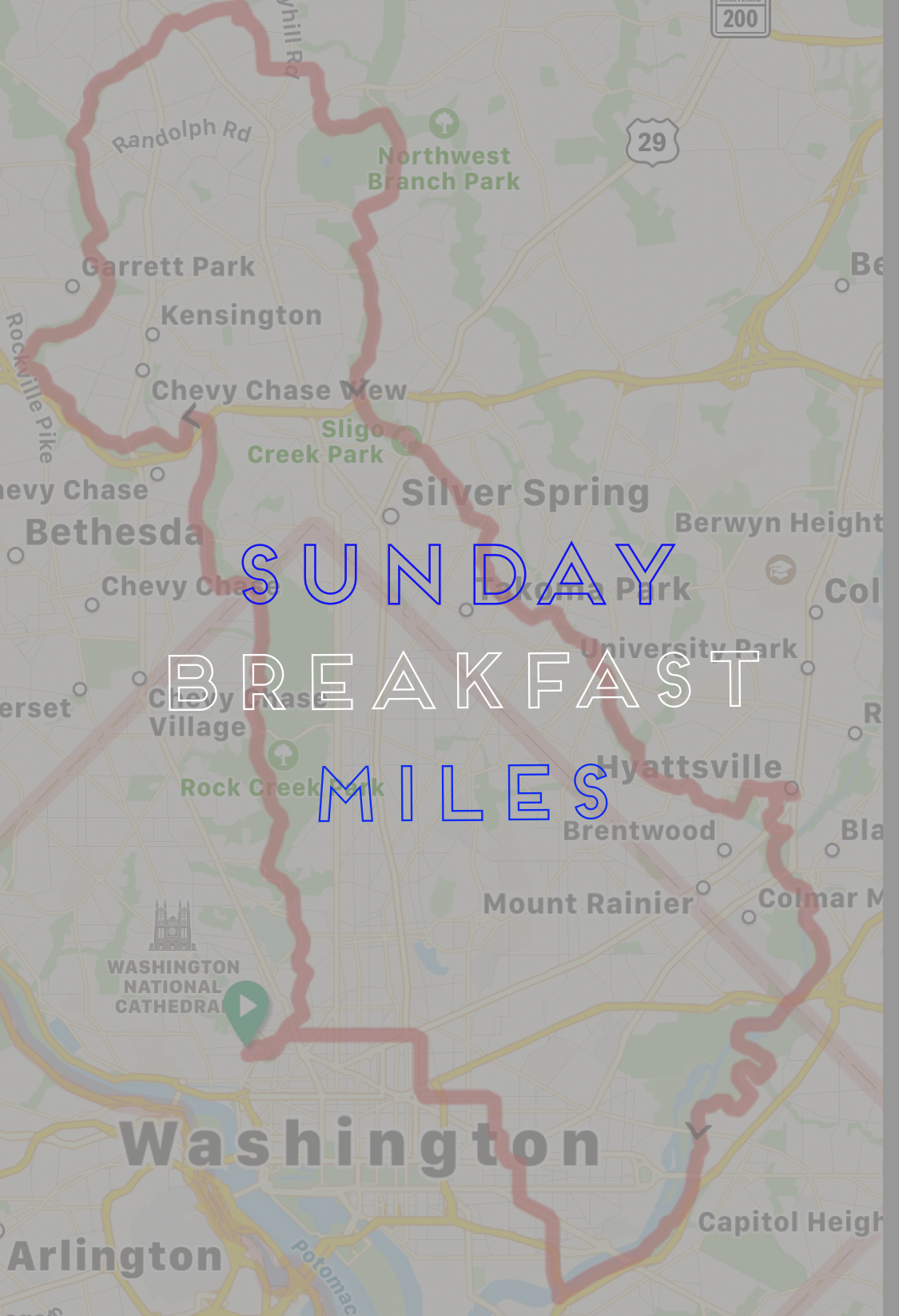 Sunday Breakfast Miles 
