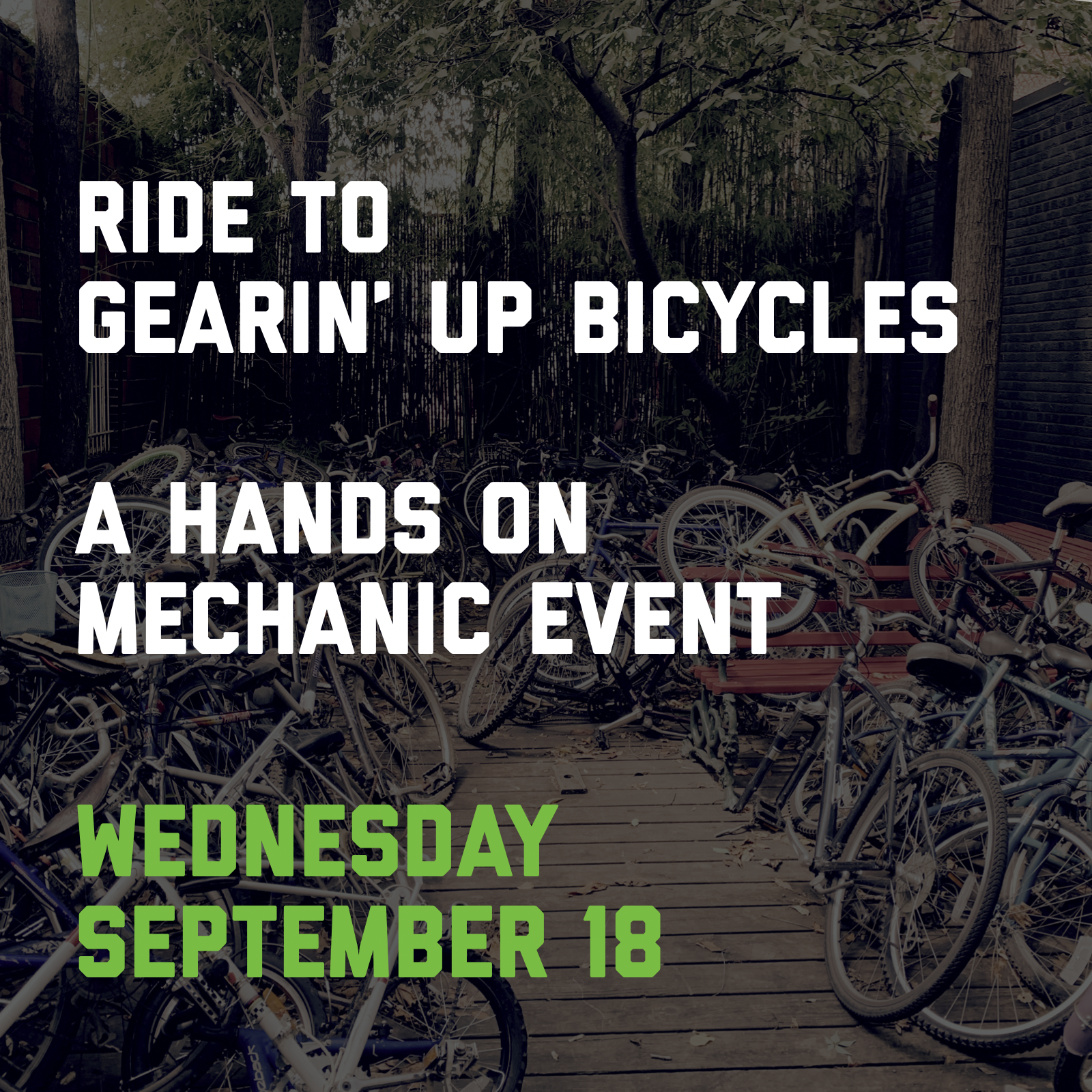 A Ride from  District Cycle Works to Gearin' Up Cycles 