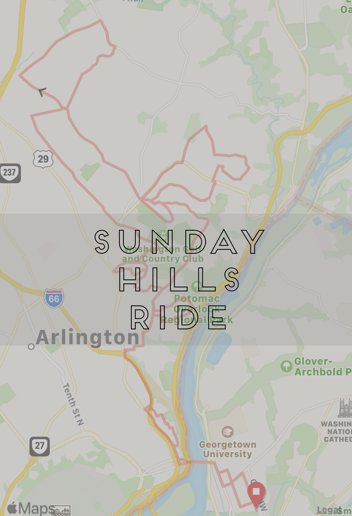 Sunday Hills Group Ride - Arlington Edition 