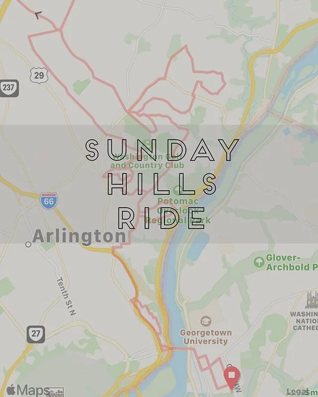 Start the month of March by joining us for an Arlington edition of our Sunday Hills group ride. Adam Gould will lead a challenging but social, no-drop ride starting and ending at our P St. location. Have questions? Send us a DM 📬