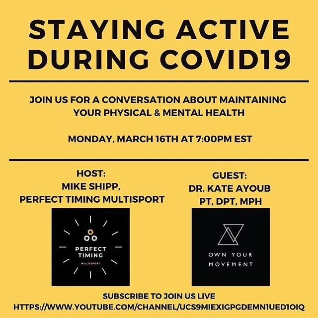 Lets find some ways to stay to keep active and connected until we can all ride again together. Tune in TONIGHT @ 7 pm
.
.
.
Worried about how to maintain your physical and mental health during this time of uncertainty?
.
Join @shipphappens215 and I t