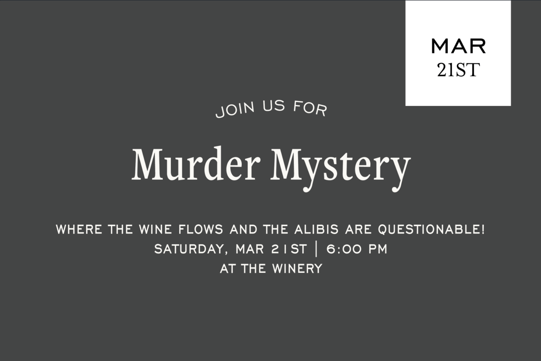 Murder Mystery