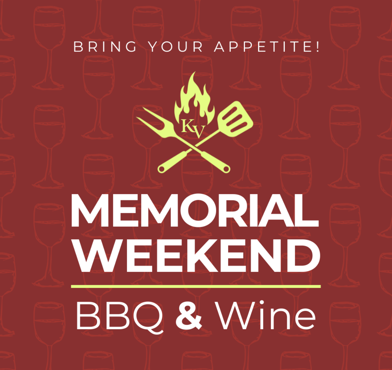 Memorial Weekend BBQ &amp; Wine