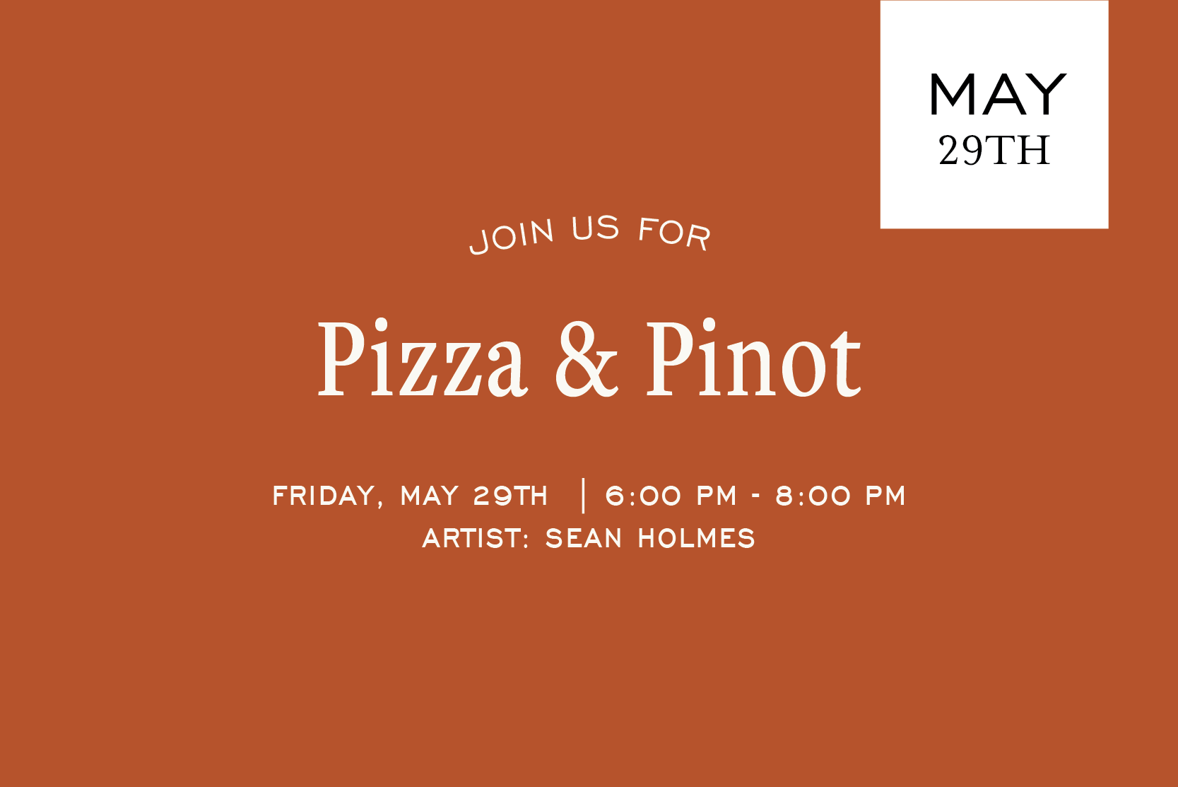 Pizza &amp; Pinot: Live Music