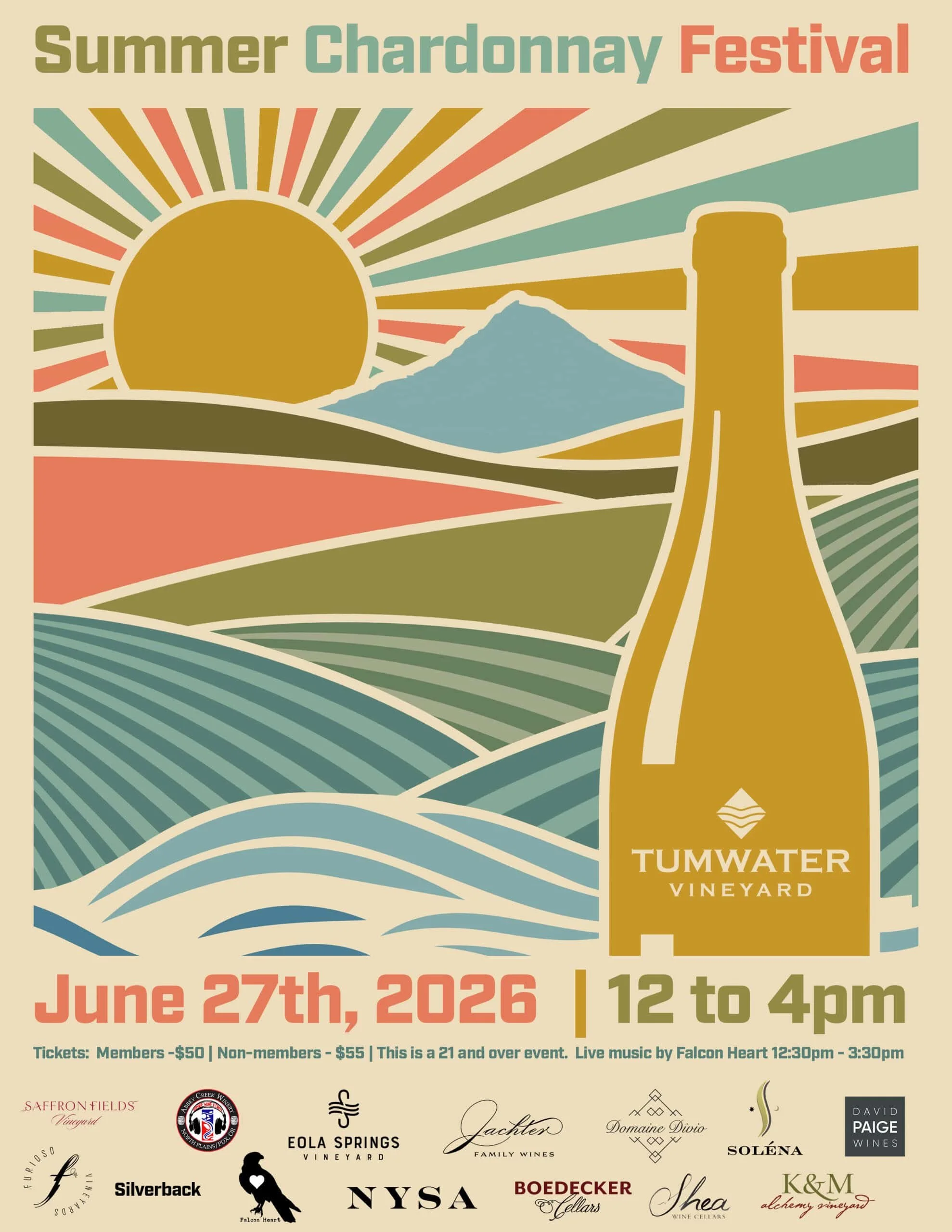 Summer Chardonnay Festival @ Tumwater Vineyards