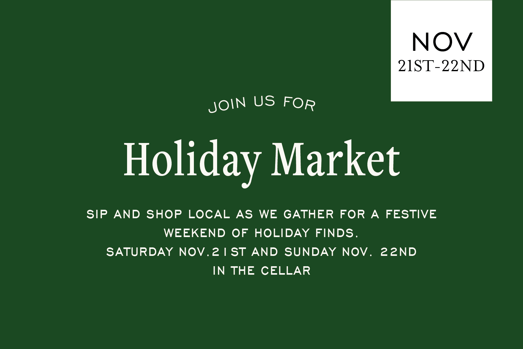 Holiday Market