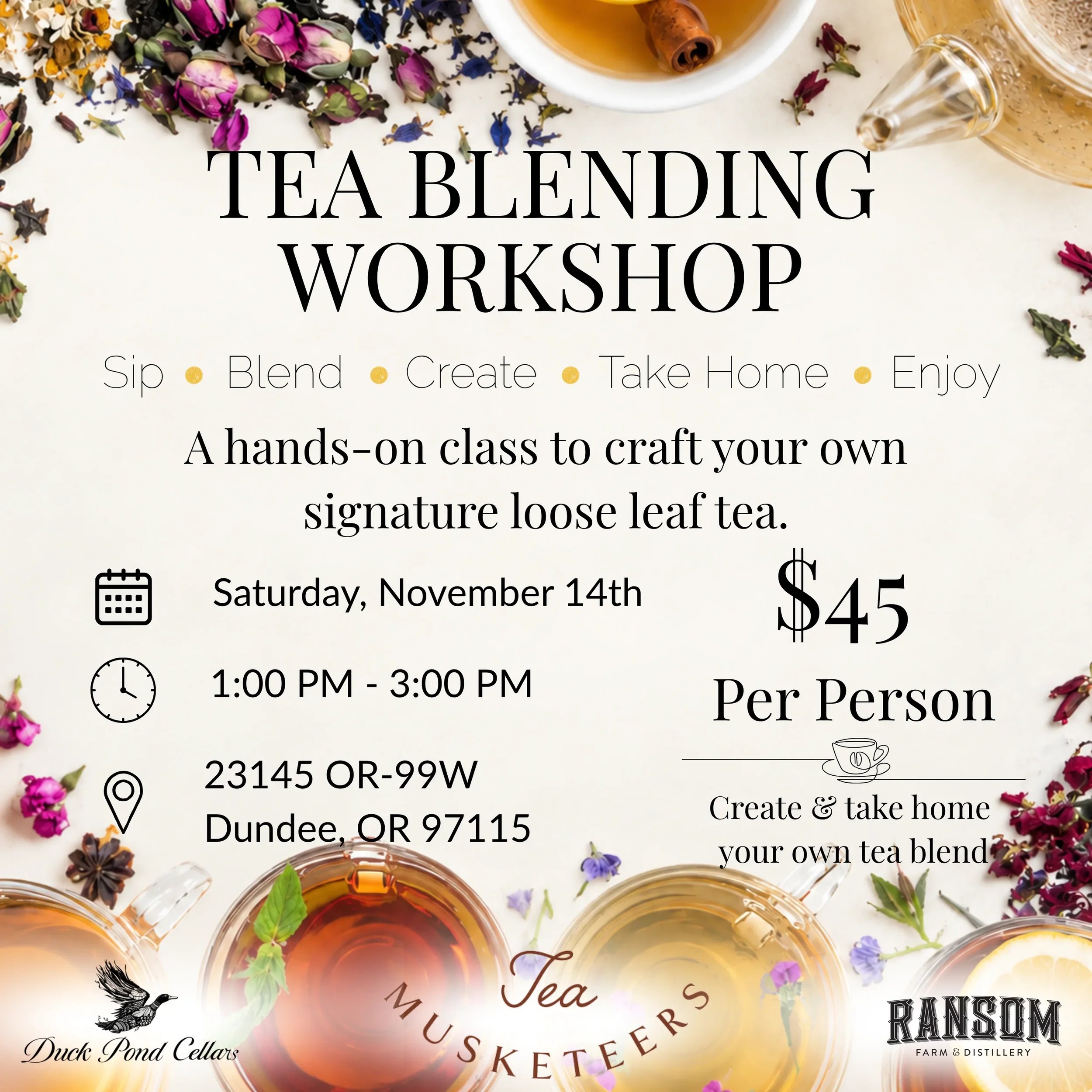 Tea Blending Workshop