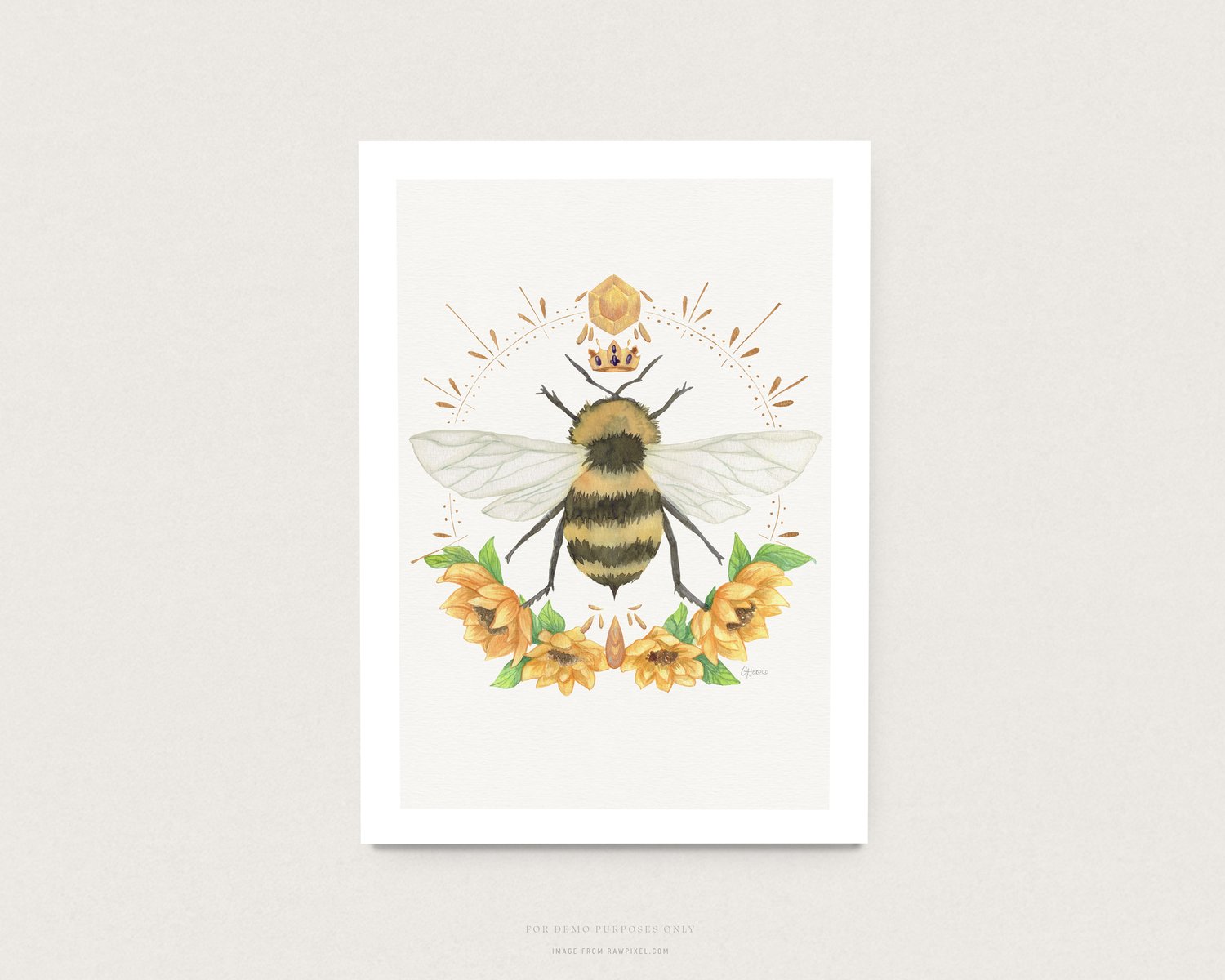 Bee Print Bumble Bee Print Bee Art Bee Art Print Bee -  Canada