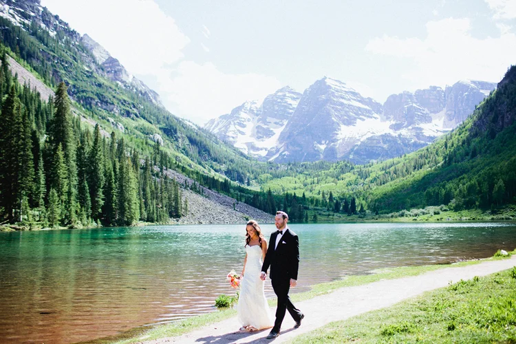 A Dreamy Misty Mountaintop Wedding In Aspen Green Wedding Shoes