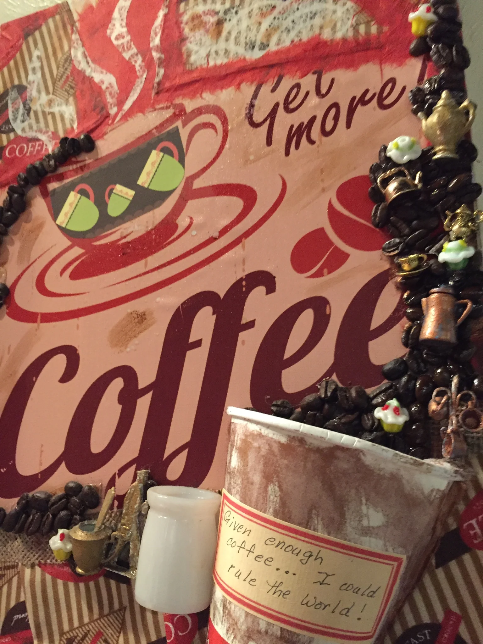 Sometimes, it may turn out the coffee is extra good, another time, it may be a pastry catches my eye, and if I am really lucky we strike up a conversation and learn more about the local area. Driving the back roads is a favorite thing for Lew and me.