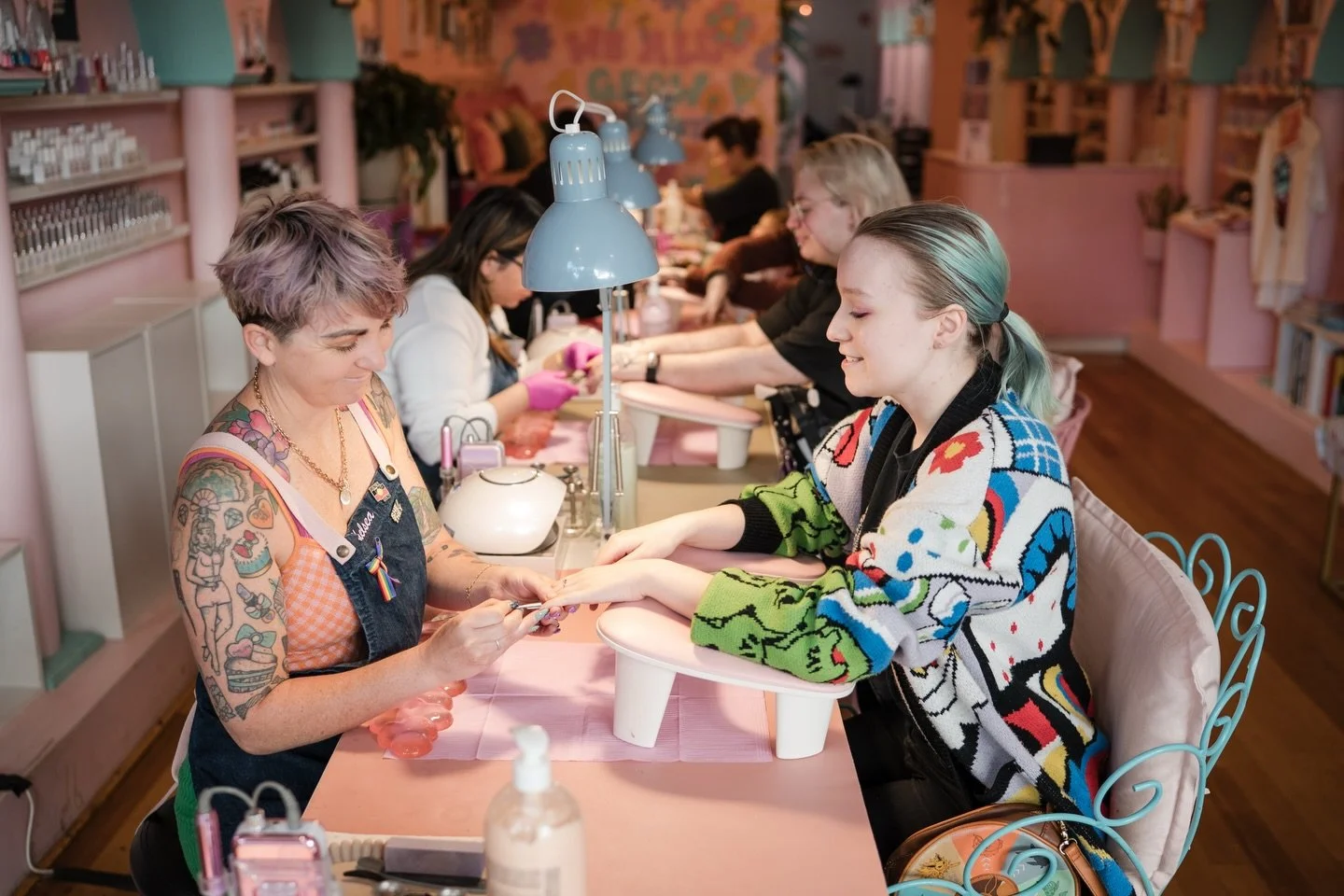 Are you a regular? Book after hours? Request certain technicians or need appointments longer than 75 minutes and haven't booked for the rest of the year? DO IT NOW! 
Our appointments are limited and we want to make sure you don't miss out. 
We are cl