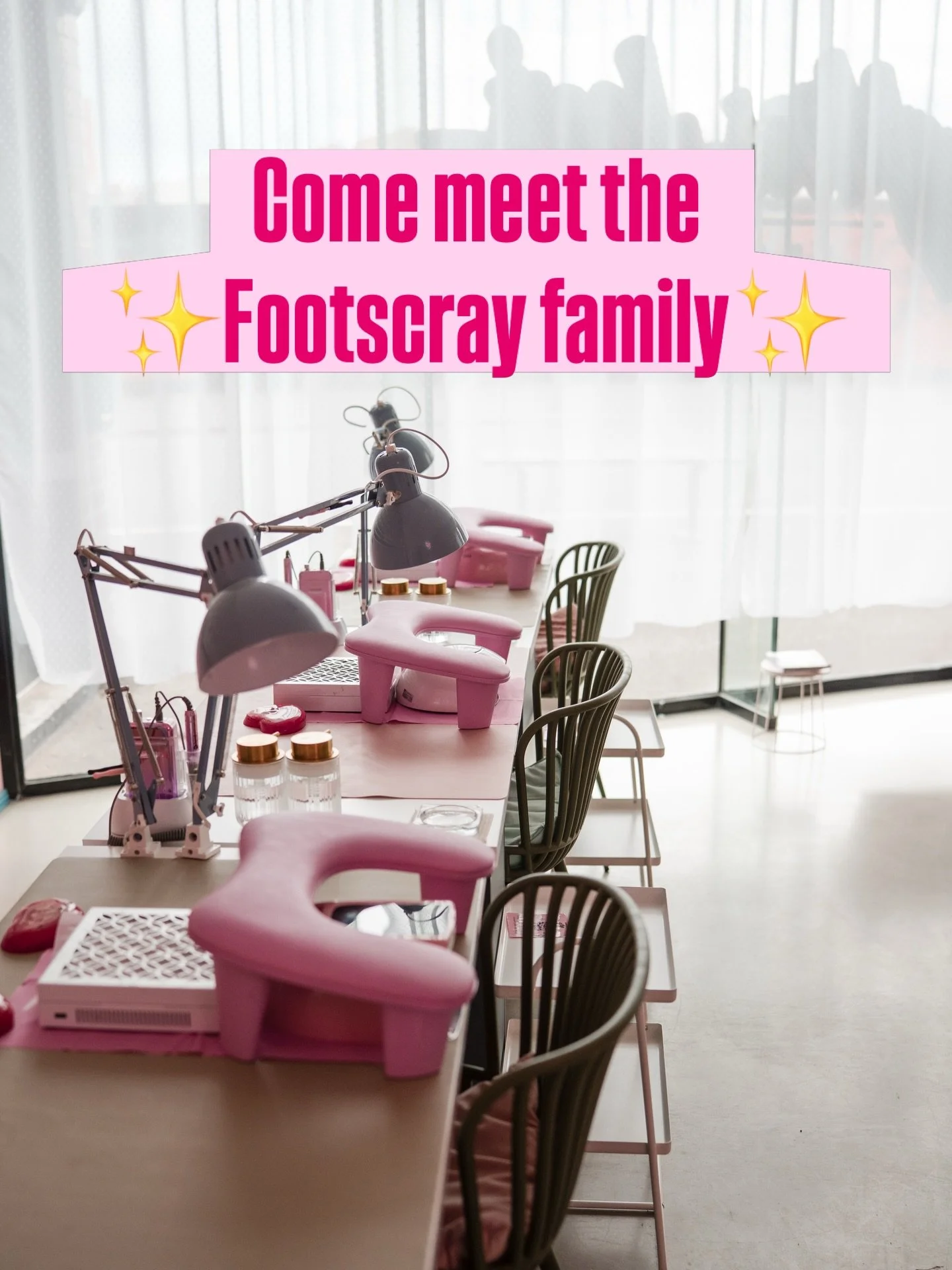 Meet the Footscray Fam! Miss Jay&rsquo;s but make it west side!✨🌈💖 
@nailsbynat_naarm 
@tia_nanails 
@nails_by_tiff.tiff 
@allelovesgel