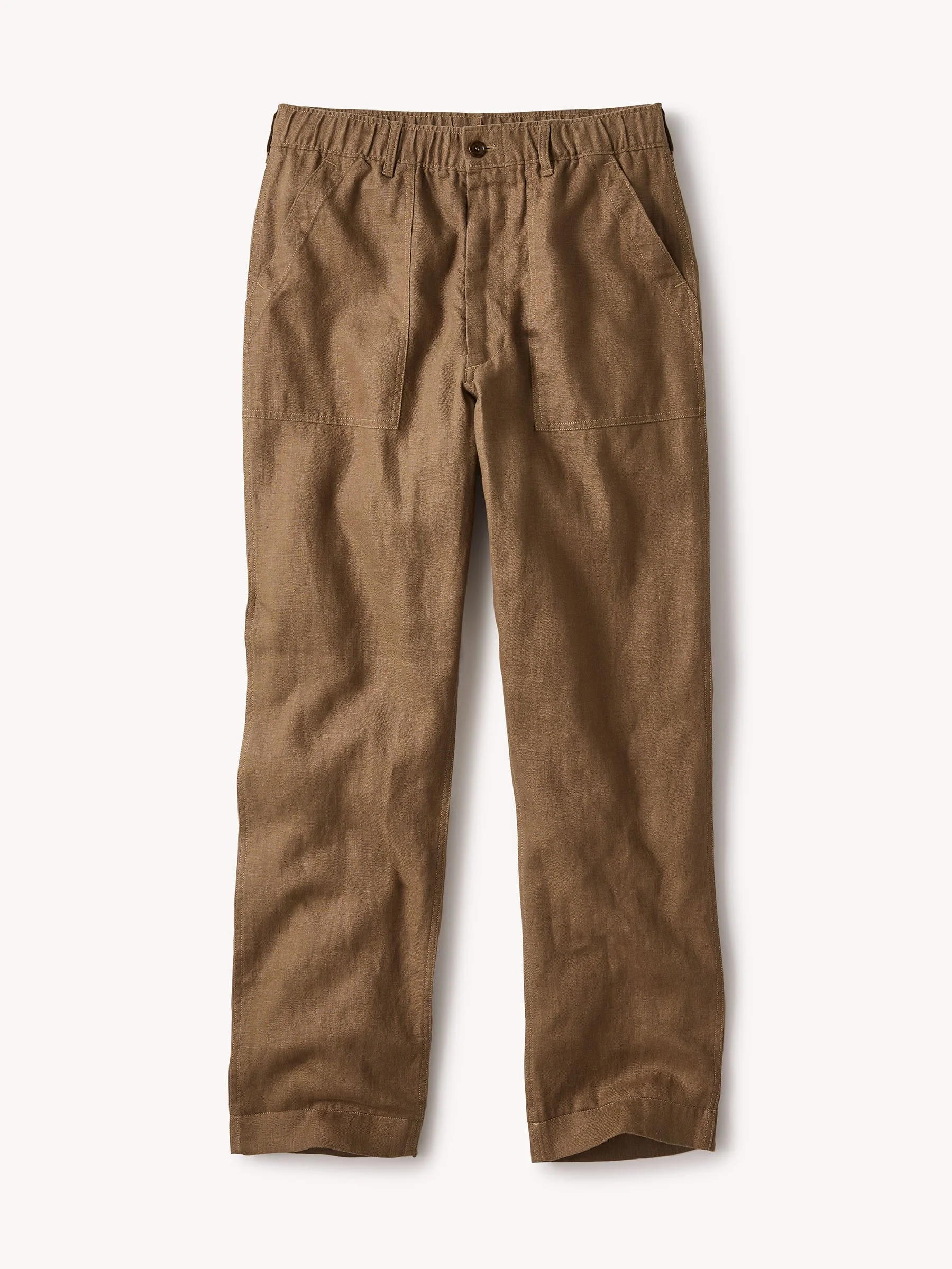 BM14209.327SBR_SEPIA BROWN LOOMED LINEN OG-107 FATIGUE PANTSepia Brown_1.jpg