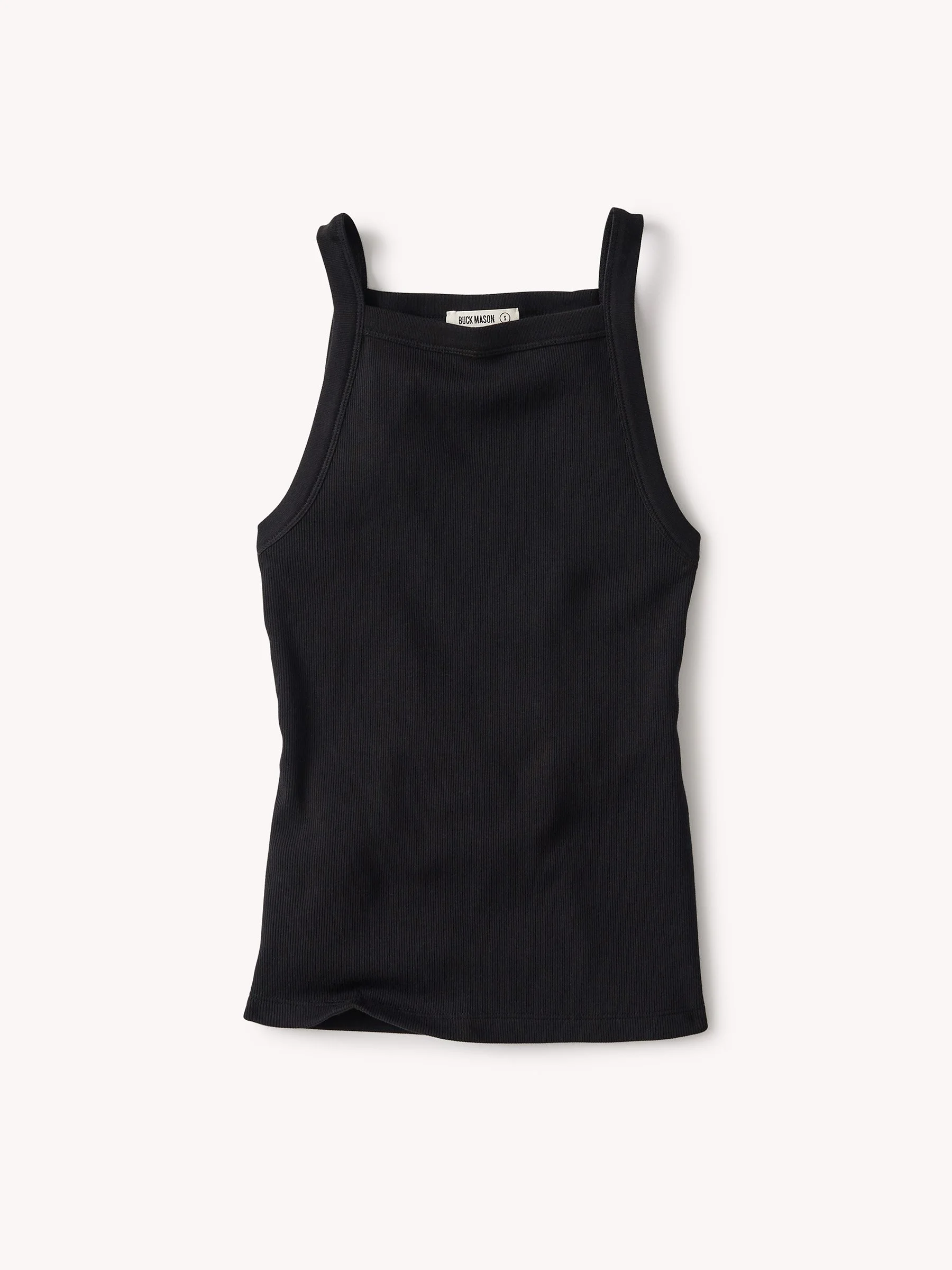 BW11384.543BLK_BLACK SURPLUS RIB SQUARE NECK TANKBlack_1.jpg
