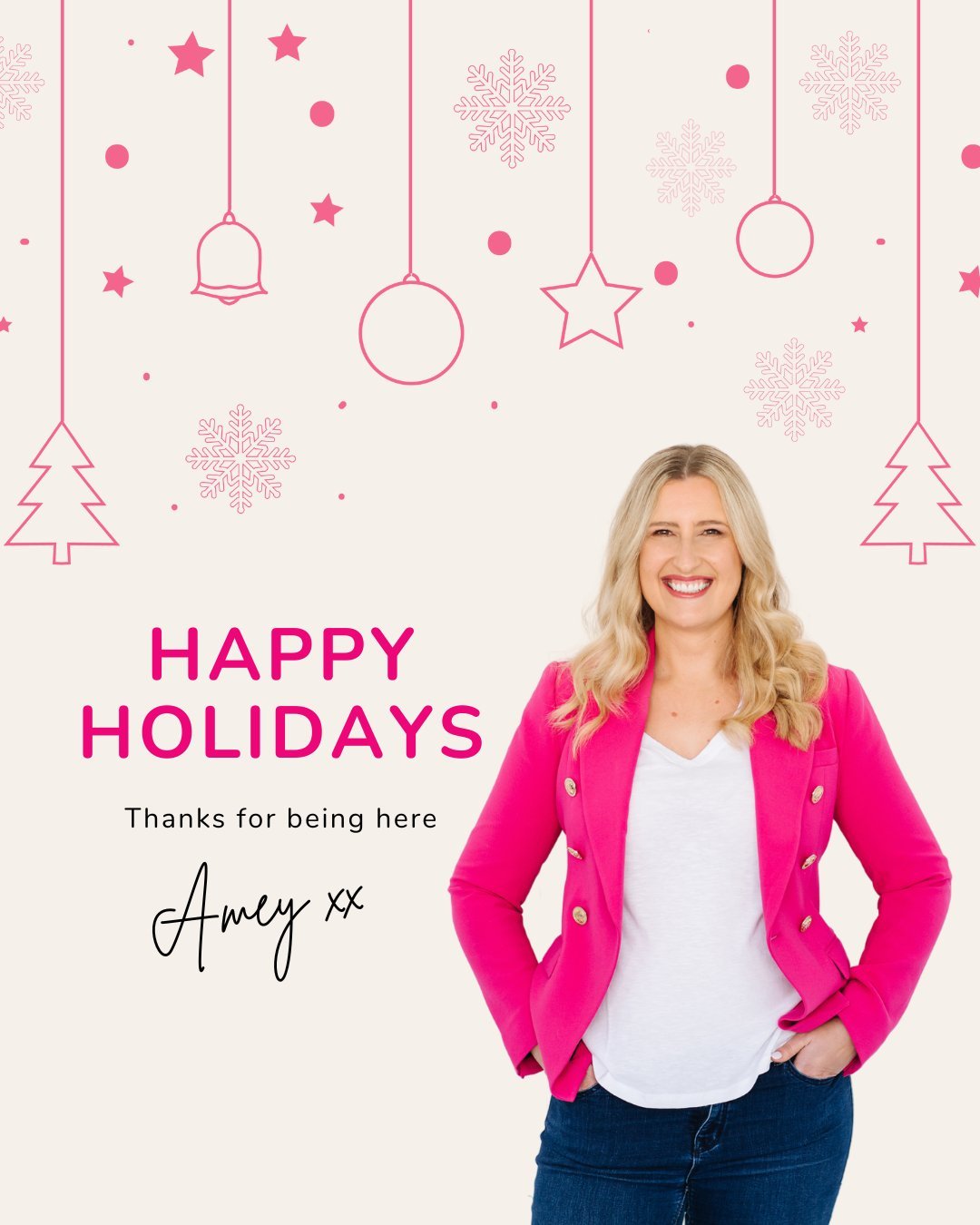 I hope the sleigh bells jingle at your house tonight.

And I hope you get to spend tomorrow however you'd like to spend it, with the people who love you the most.

Wishing you and yours all the magic, love and joy of the season.

And if you find this