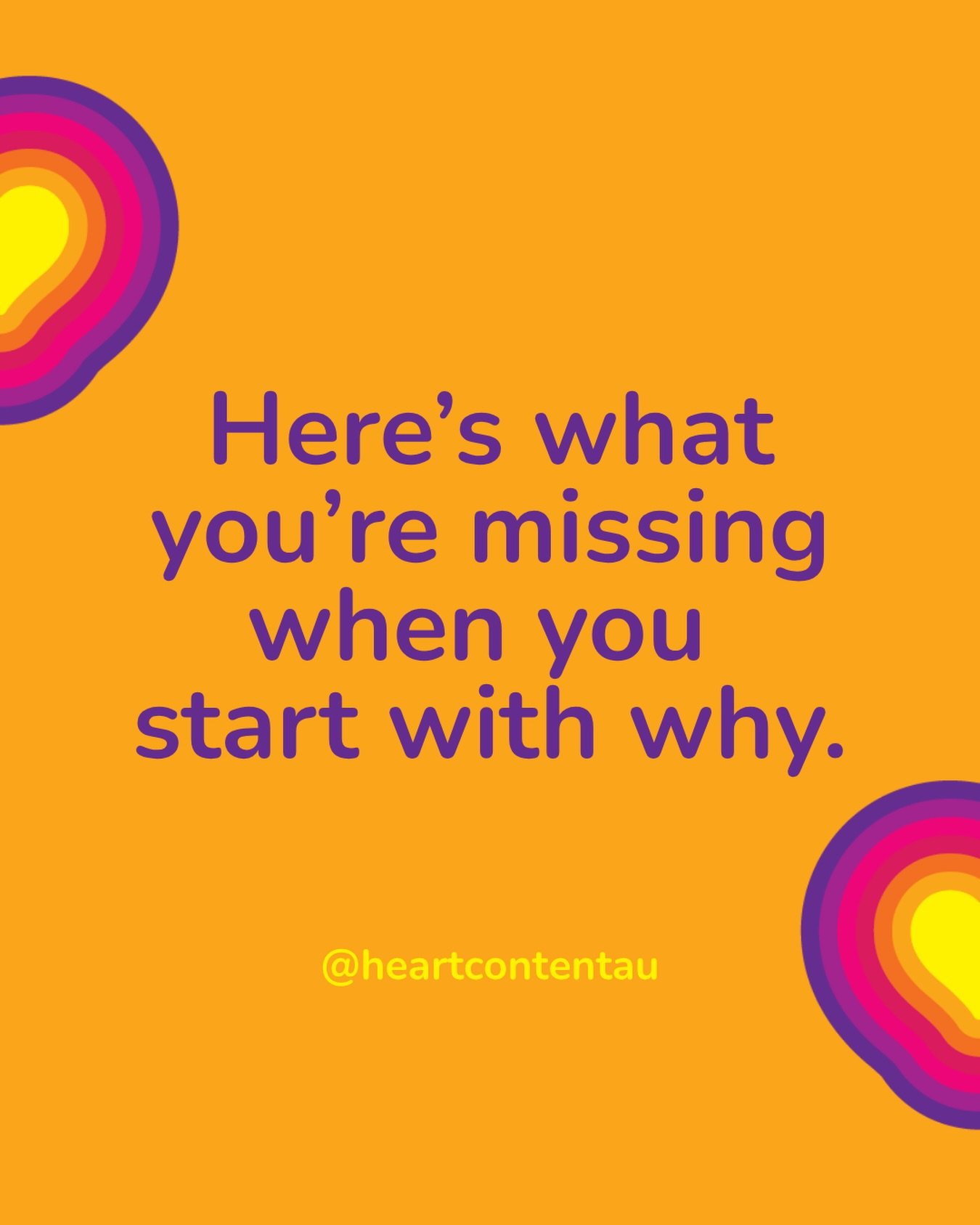 In 2009, Simon Sinek taught us to start with why.

He said &ndash;
&ldquo;People don&rsquo;t buy what you do; they buy why you do it.&rdquo;

And it&rsquo;s still a critical element of building a successful brand today. 

The problem is that many bus