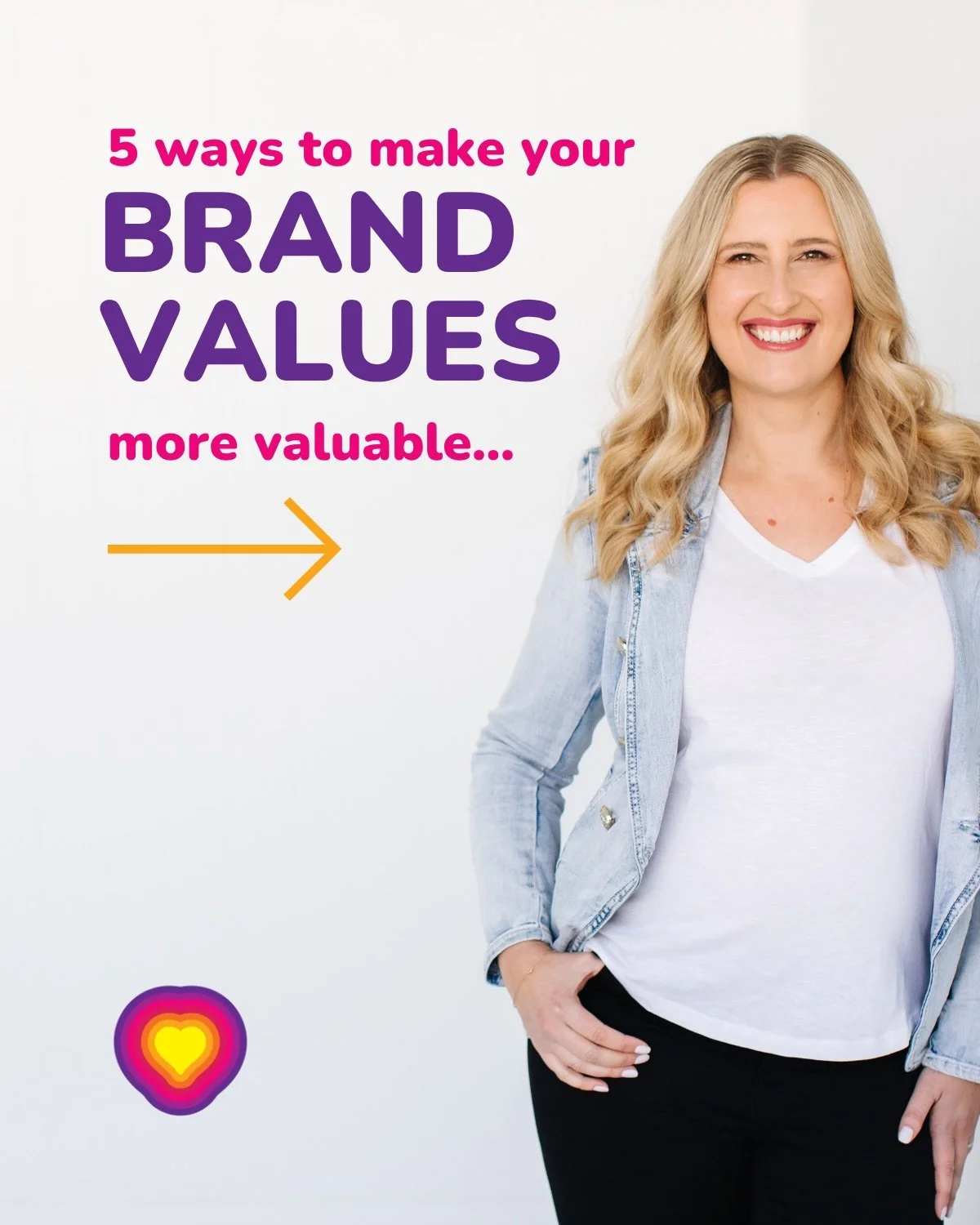 Your values can be one of your brand&rsquo;s greatest assets.

But how can you make your brand values truly valuable?

#1. Keep the value description short and sweet
It needs to be memorable. If it&rsquo;s too long, it won&rsquo;t be.

#2. Choose a M