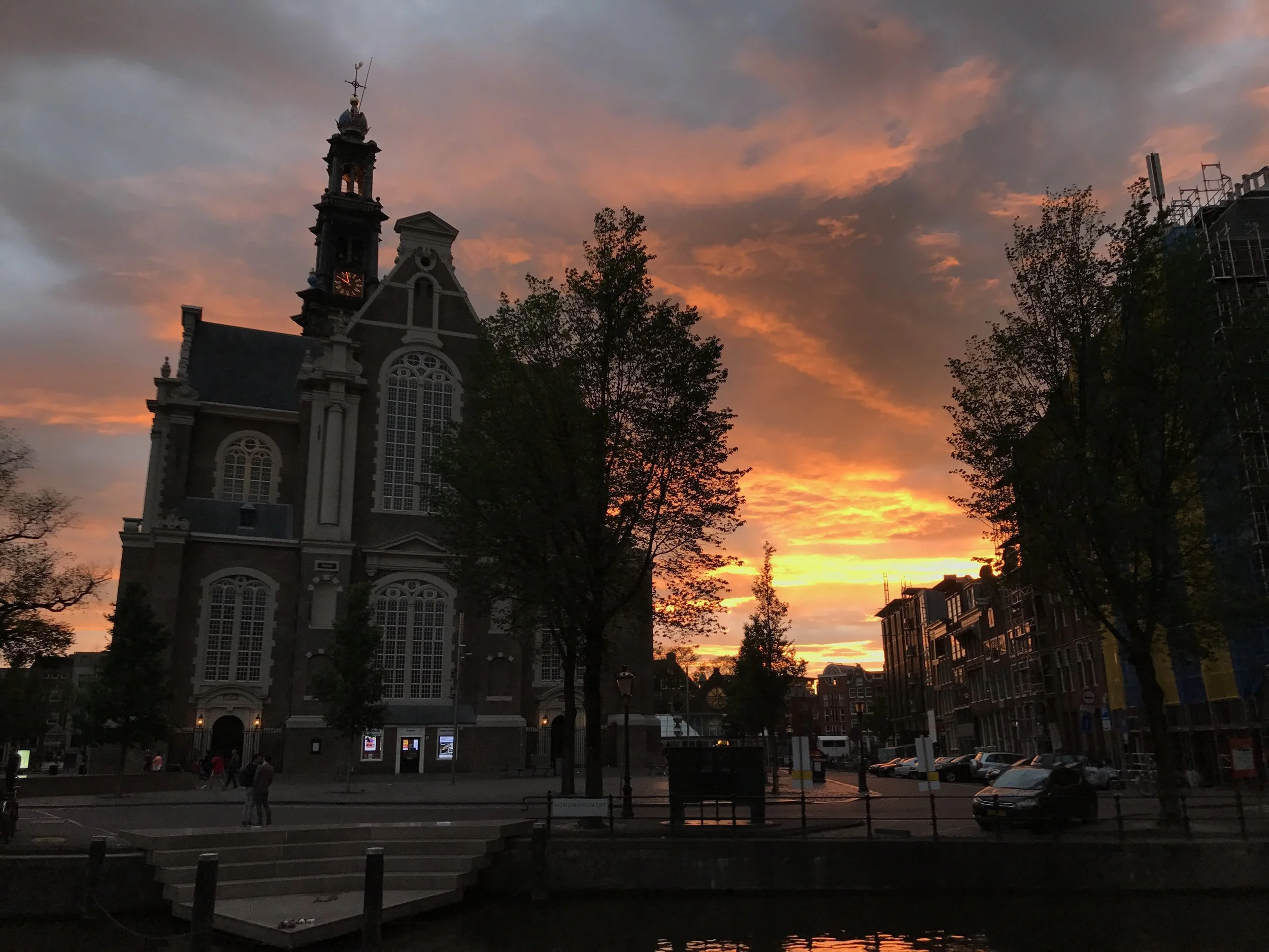 Westerkerk Sunset.JPG