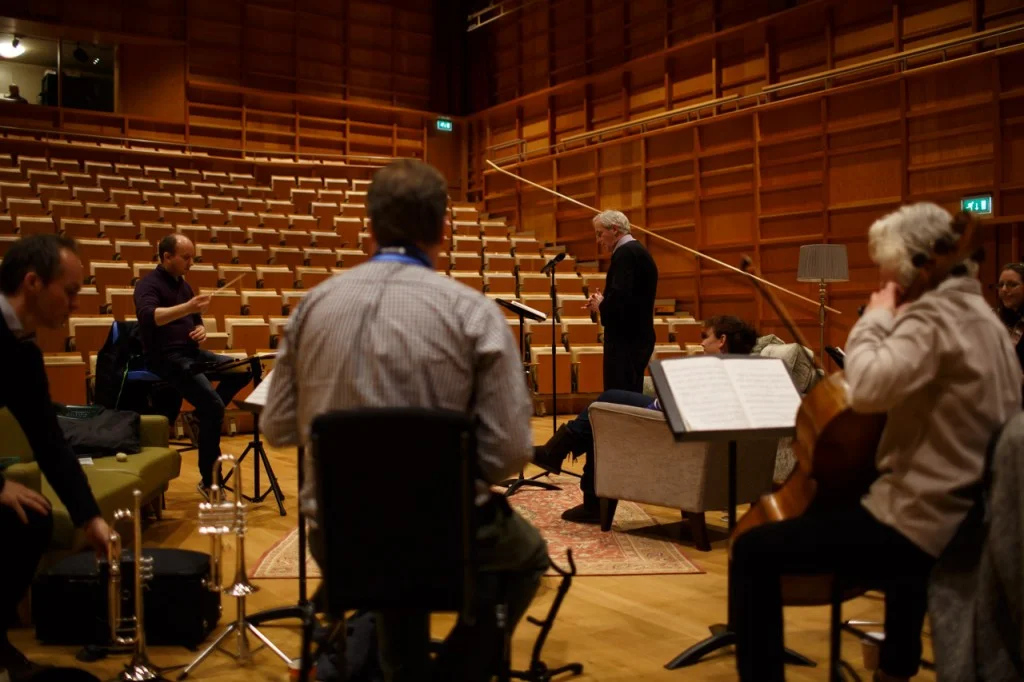 Façade rehearsal. David Flood narrates.