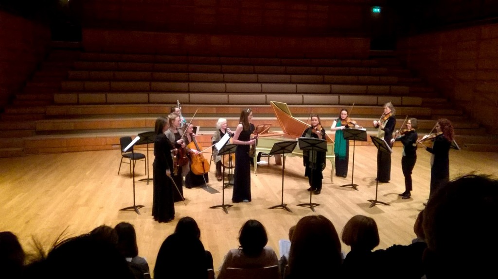 Performance. Bach Double. Ali and Kathy.