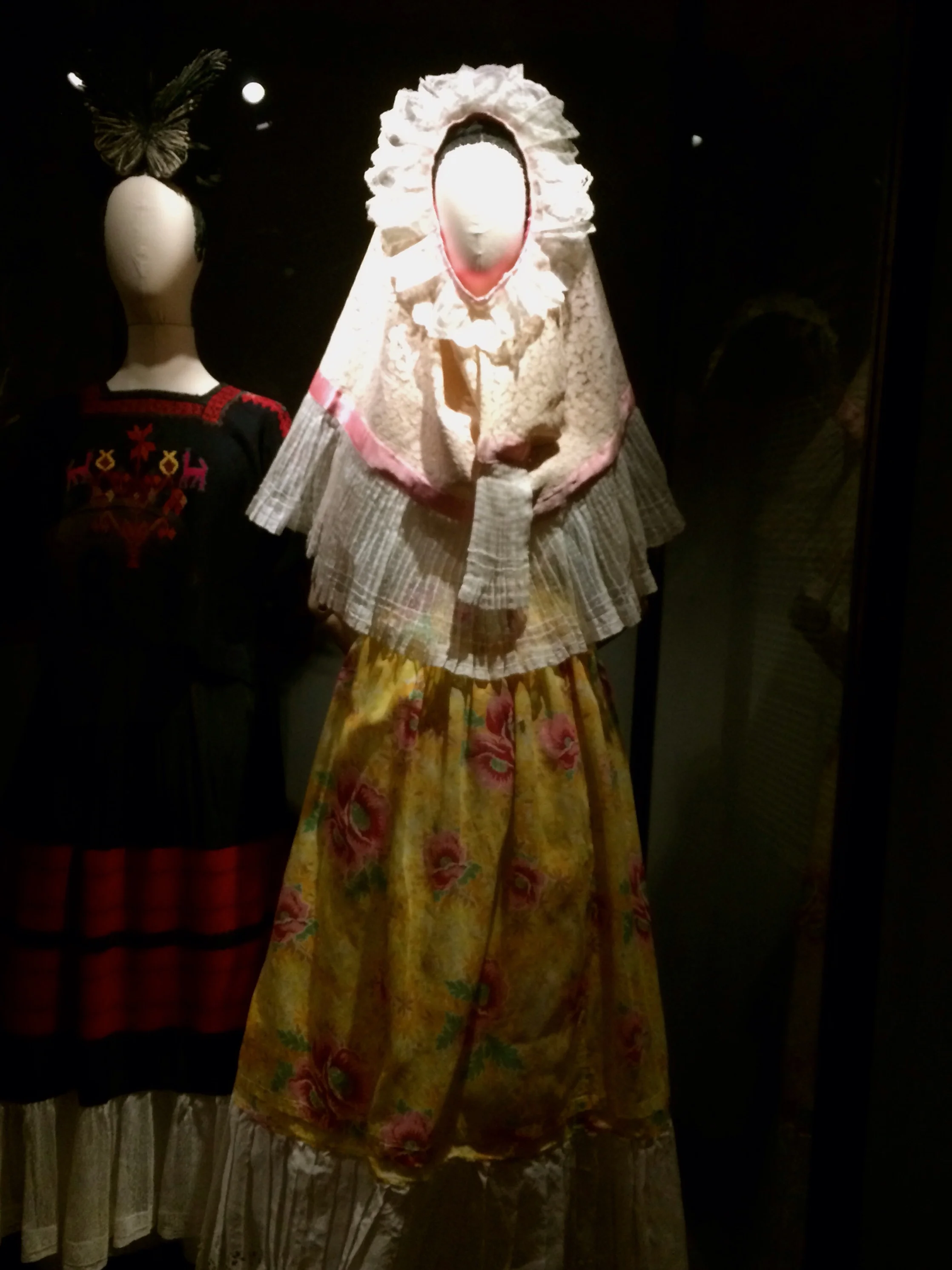 El vestido que más me gustó. El vestido de Tehuana.