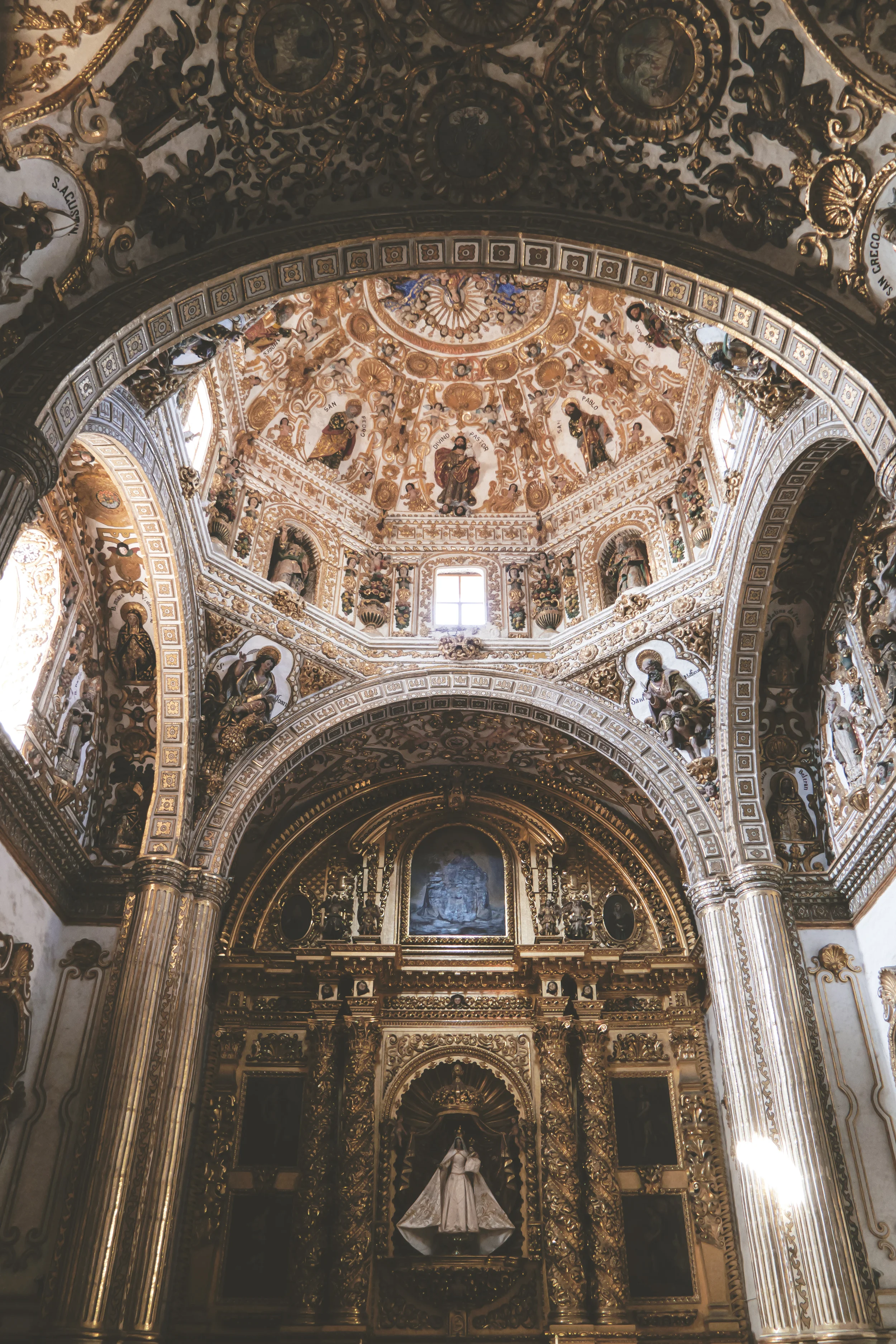 Templo de Santo Domingo, arquitectura barroca novohispana.