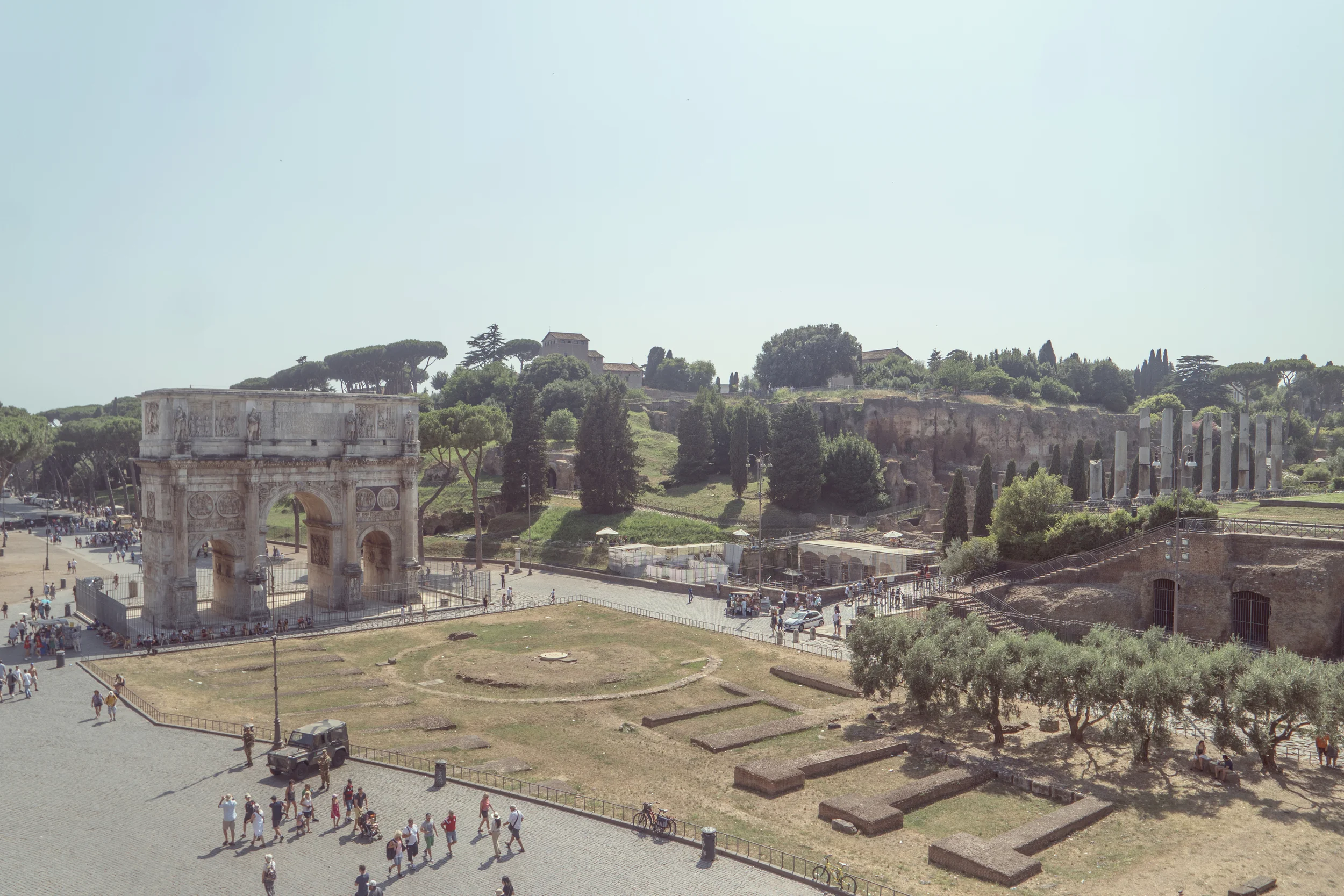 The Roman Forum. 