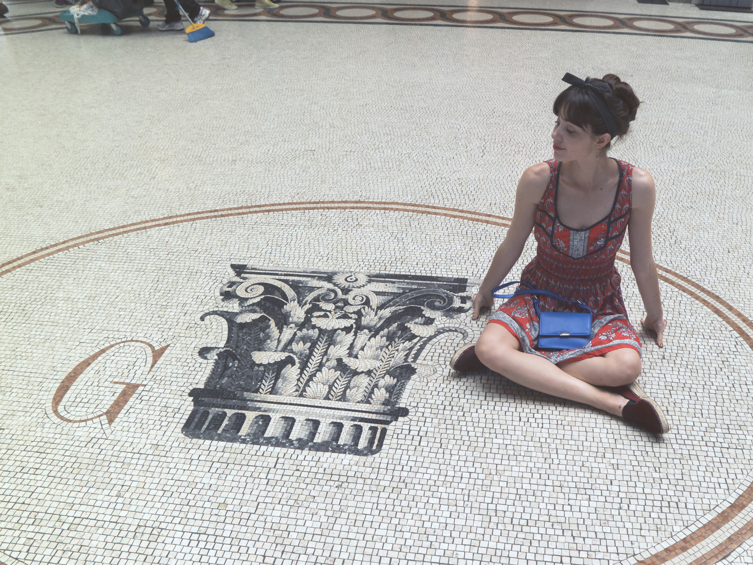 Sometimes you can find a G for Greta in some pretty strange places.