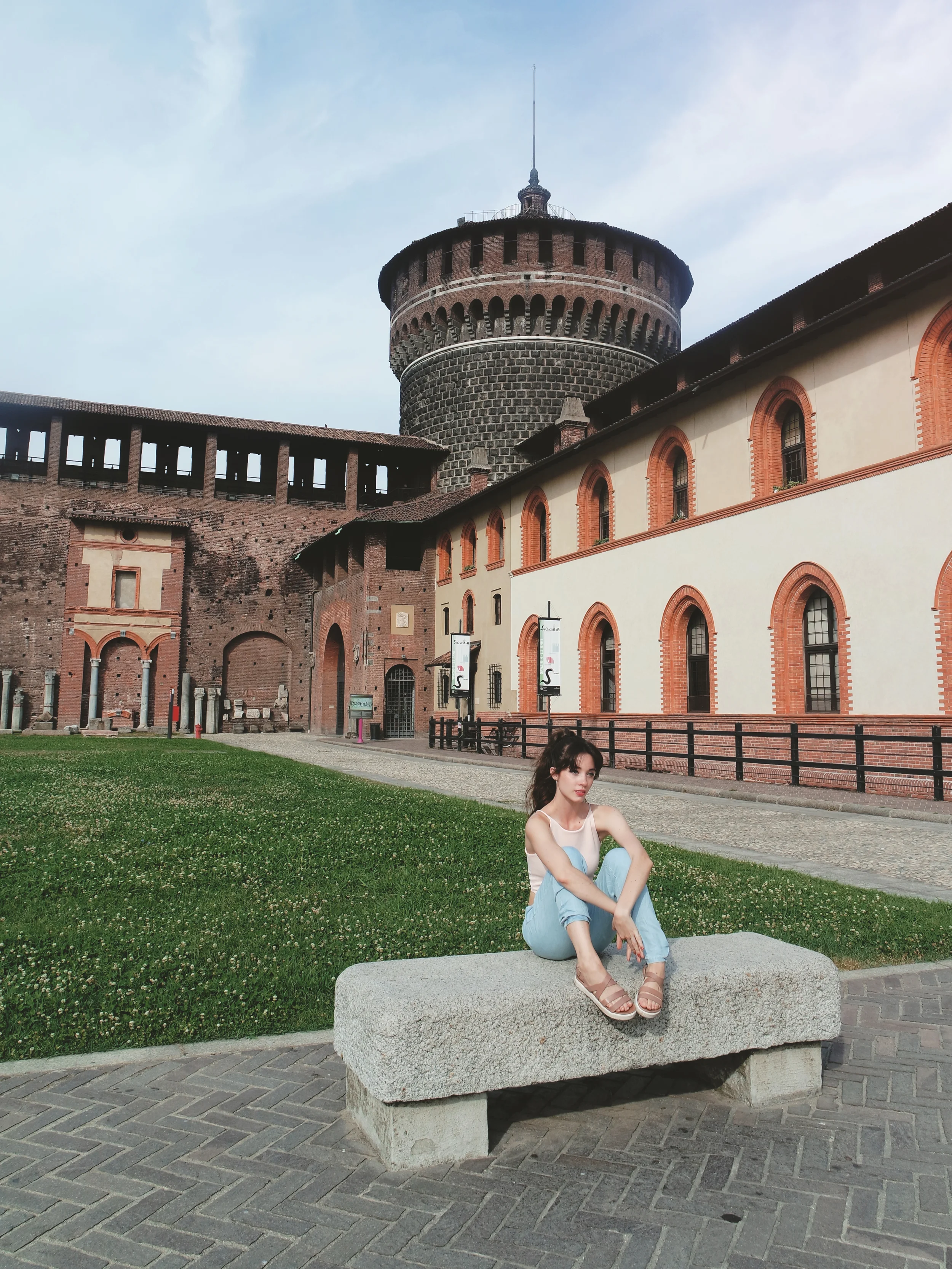 The beautiful castle.