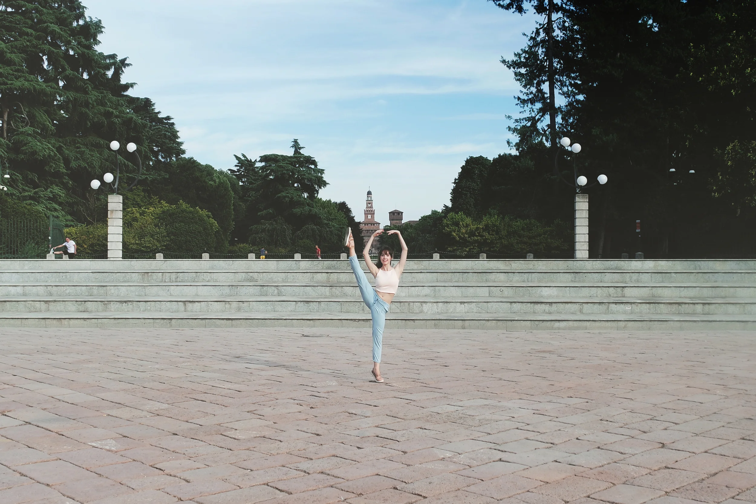 Dancing is always a good idea.