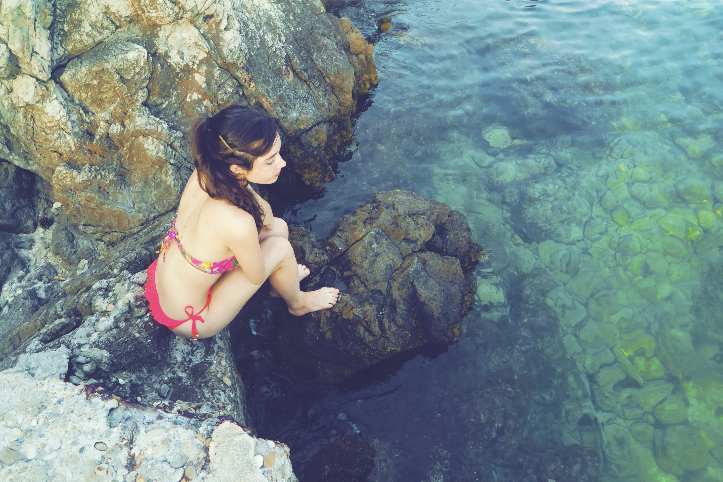 The beautiful Adriatic water.