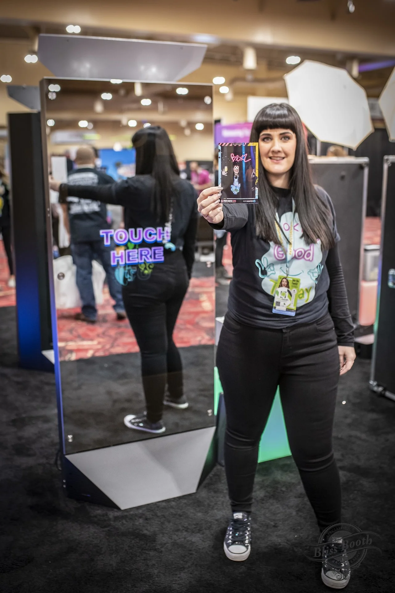 Infinity magic mirror photo booth hire