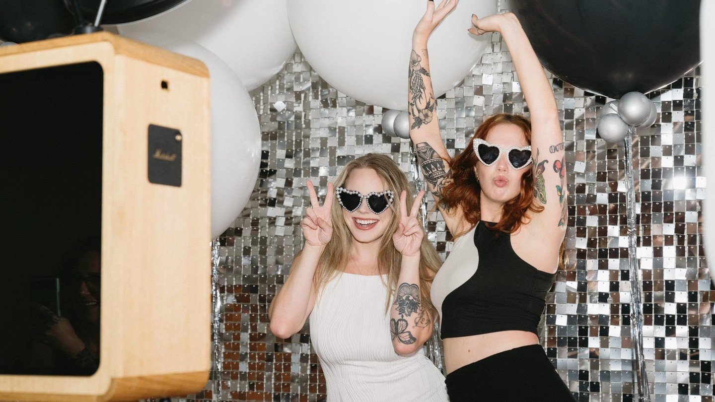 Name a better duo than heart-shaped sunglasses and a Bliss Booth ICON photo booth. We&rsquo;ll wait. These two know how to bring the party&mdash;and the poses! Our ICON booth is always up for a little fun (and a lot of fabulous photos). Ready to make