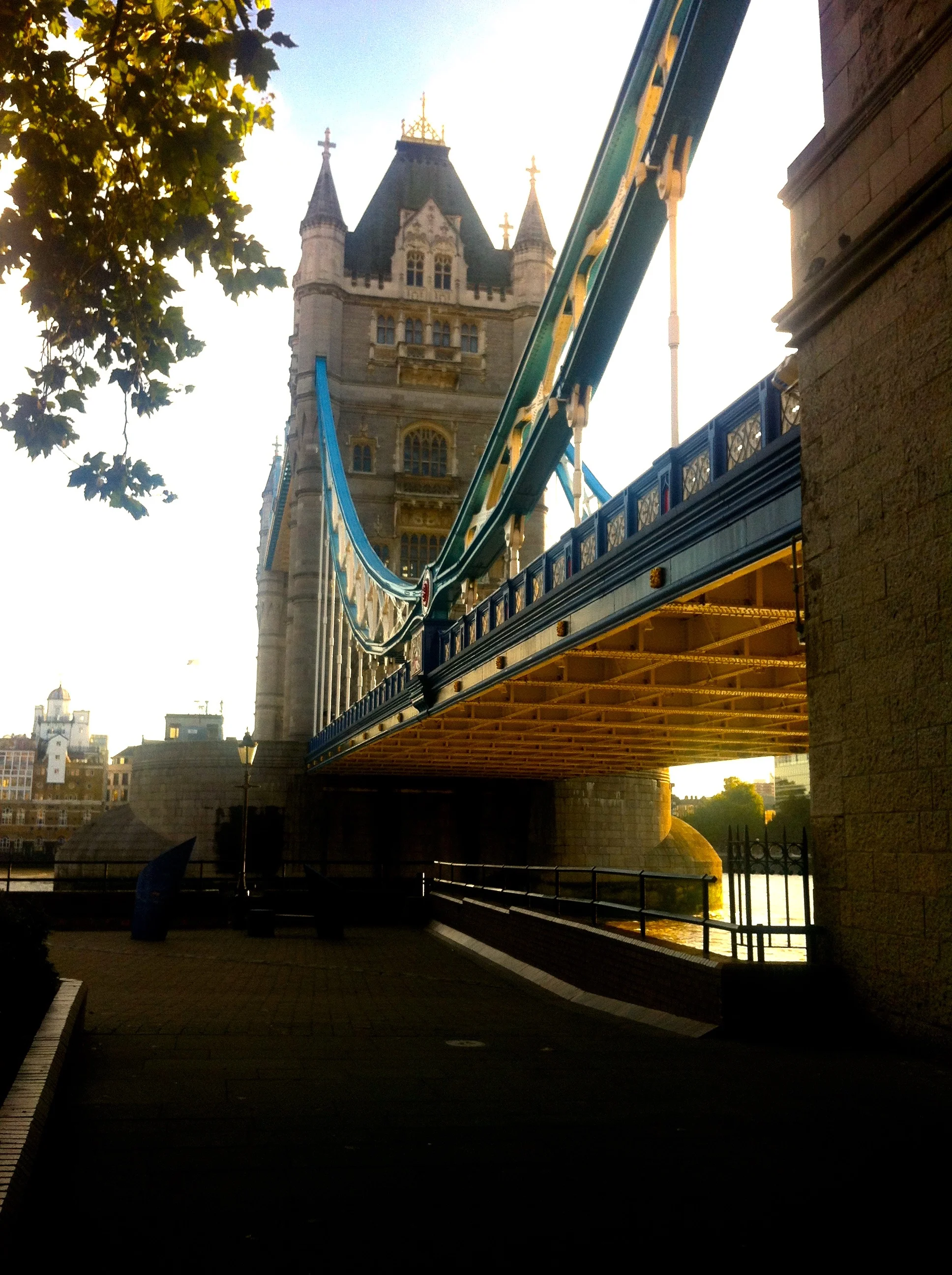 Tower Bridge over the River Thames in London