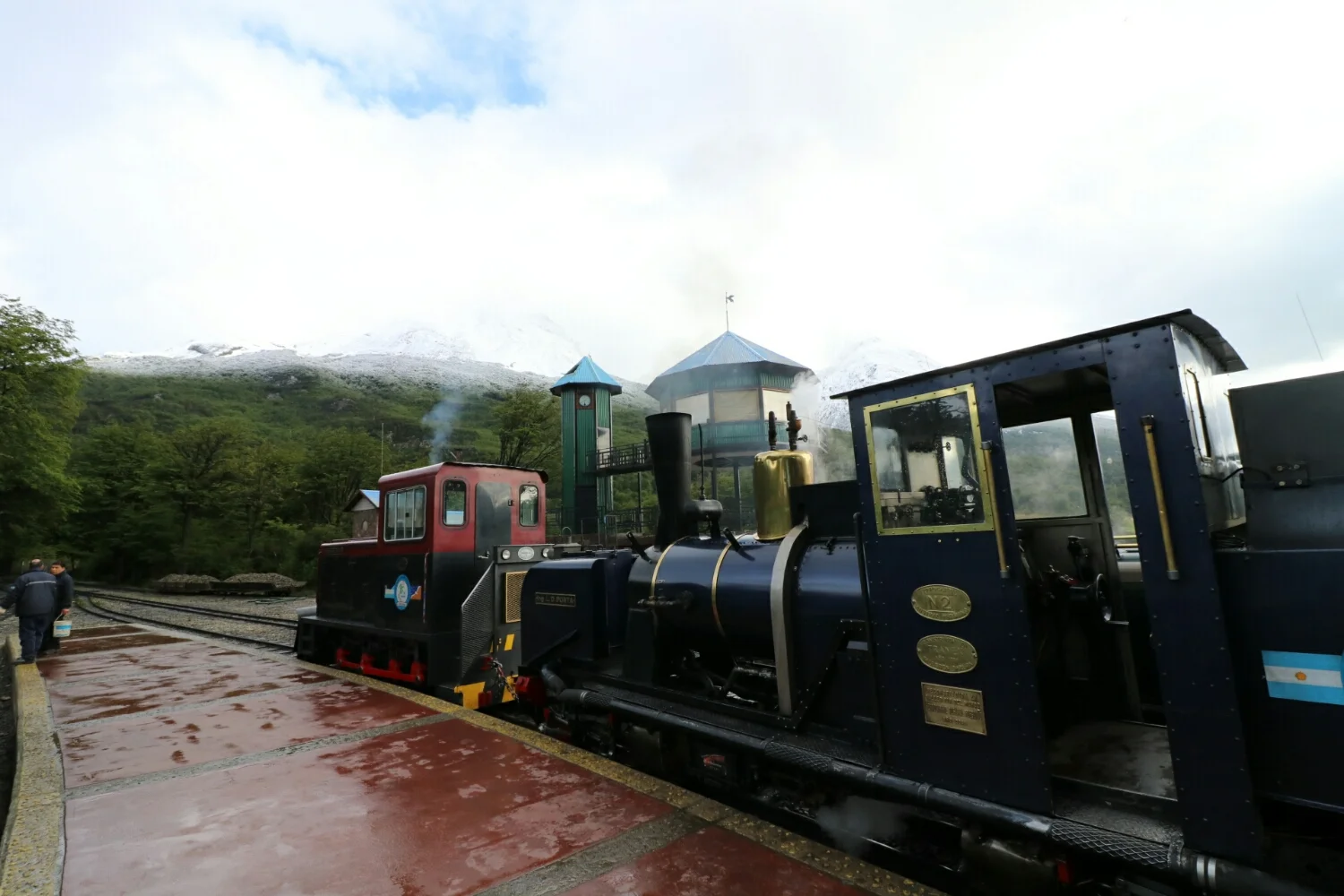 The railway at the end of the world. One way tickets only.