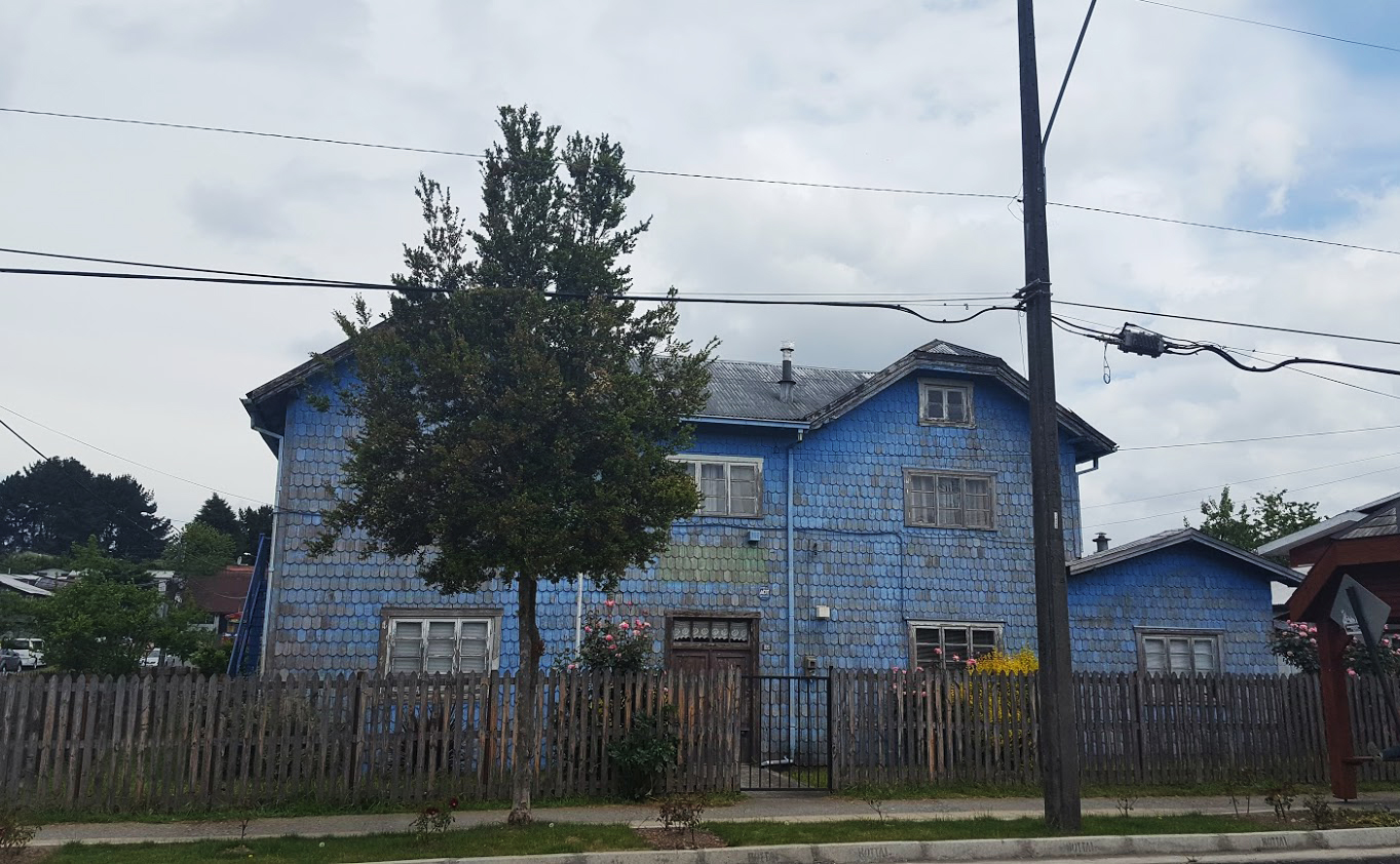 Colourful architecture in Puerto Varas