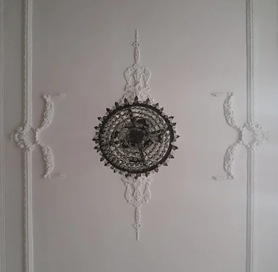 Chandeliers. They seem like a ridiculous idea until you get one, and then you want one in every room.