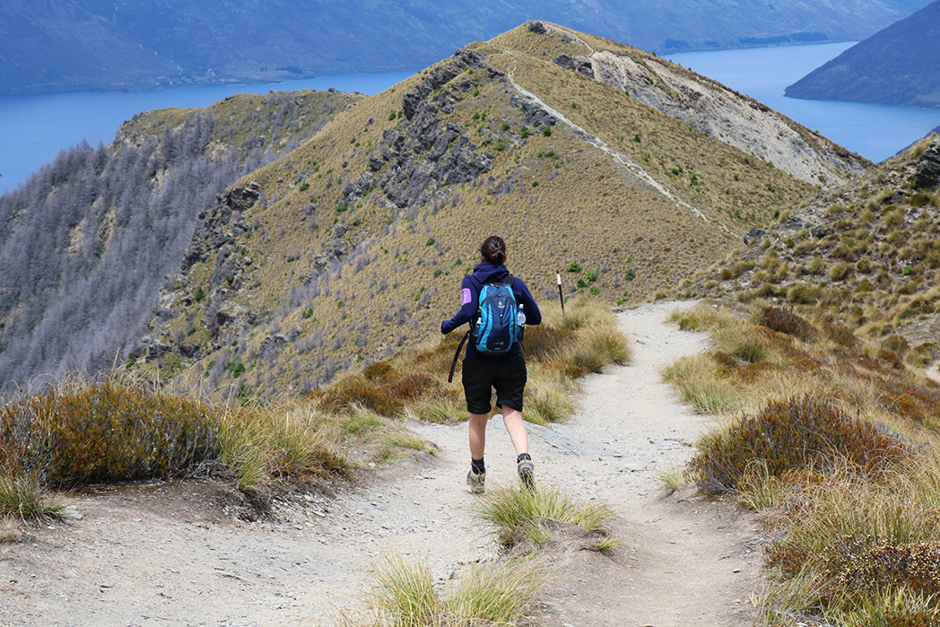 She'll be running down the mountain...