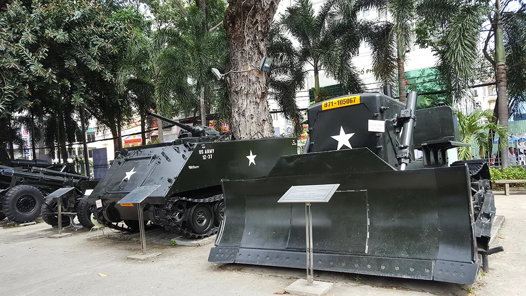 Captured US armour