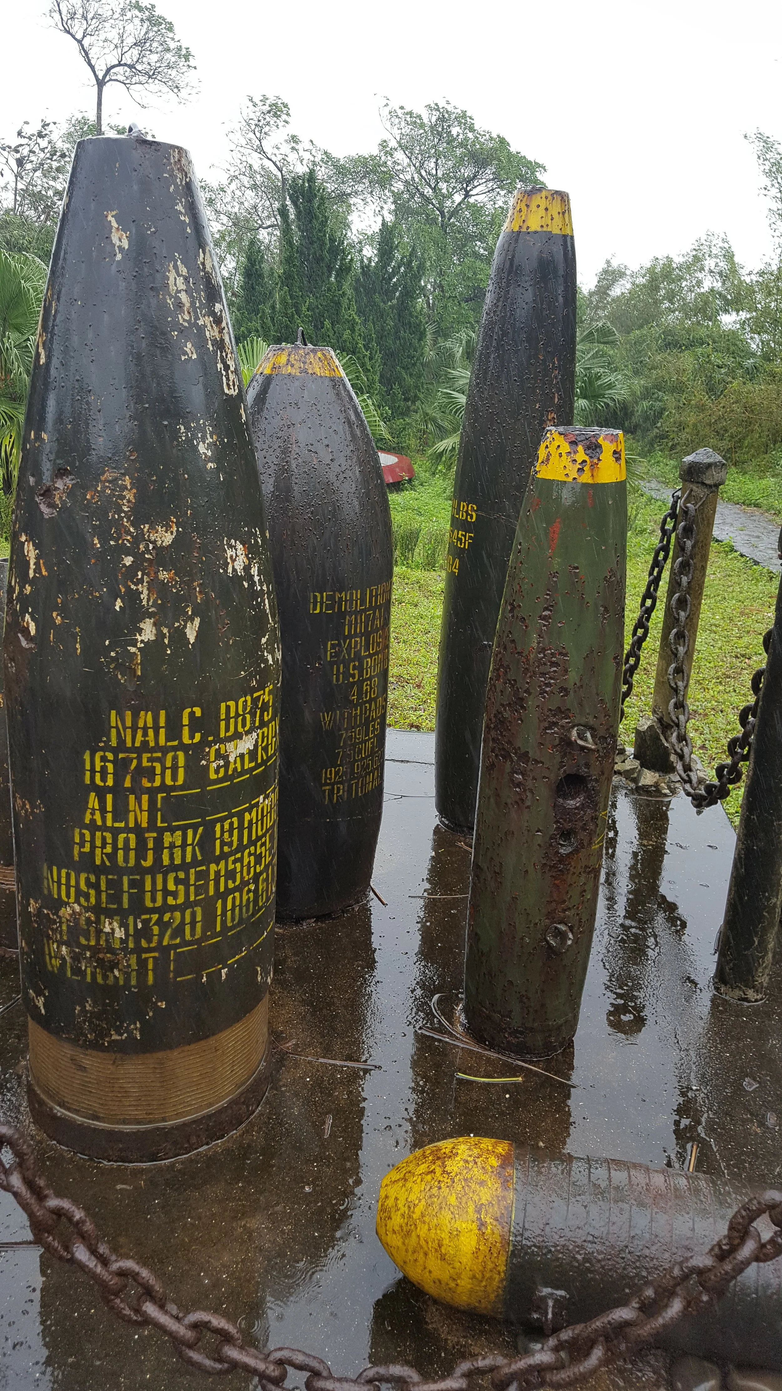 And the (hopefully decommissioned) bombs which made them