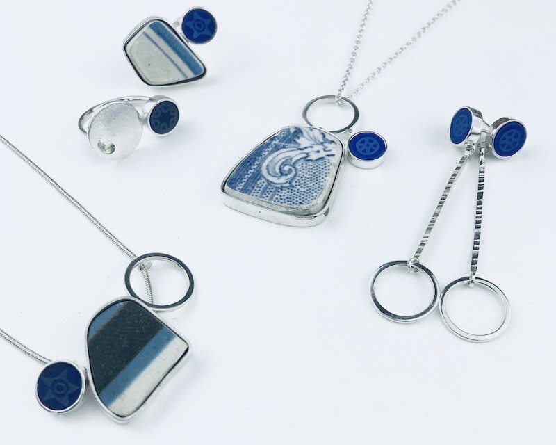 Kathryn Williamson • silver and resin jewellery