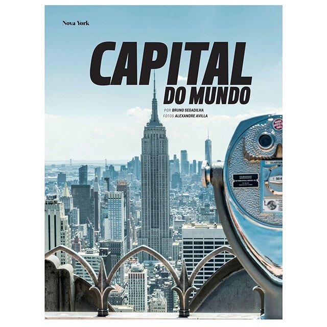 #tbt Capa para @azul_magazine com matéria de NY. Muito feliz com o resultado e com essa equipe incrível: editor @jrferraro | reporter @brunosegadilha | arte @agraciotti | produção @annoca | fotos @a__avilla
&mdash;
&mdash;
&mdash;
&mdash;
#ny #ny