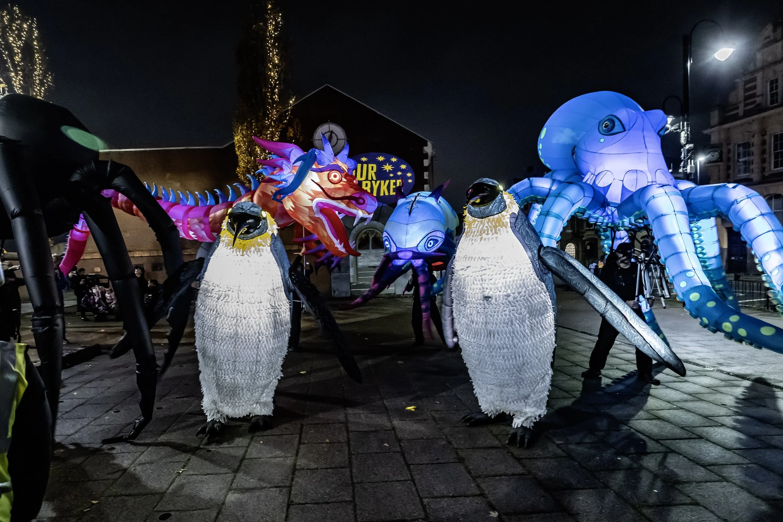 Performance in Byker - Newcastle