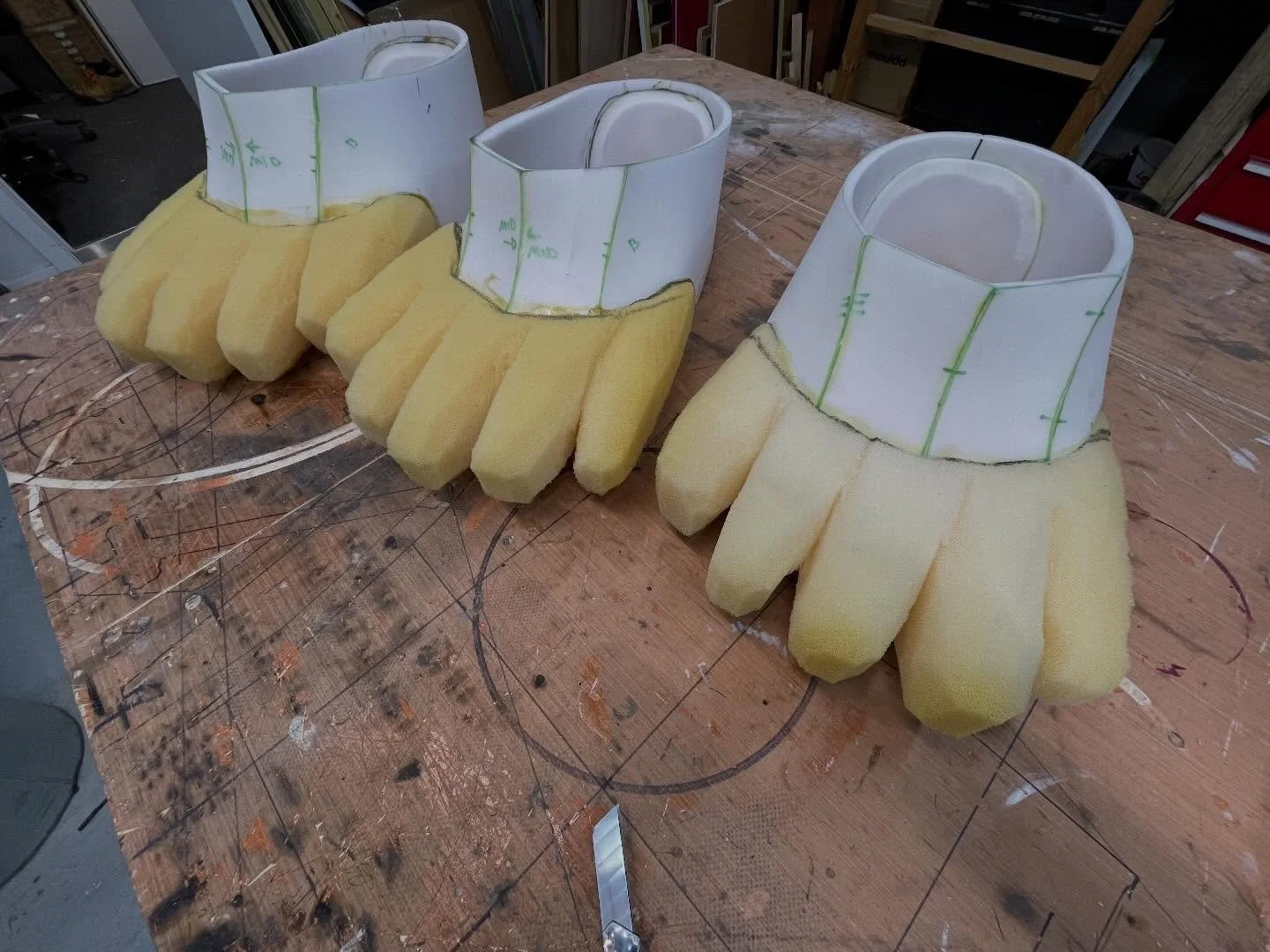 Morning puppet workshop clues?