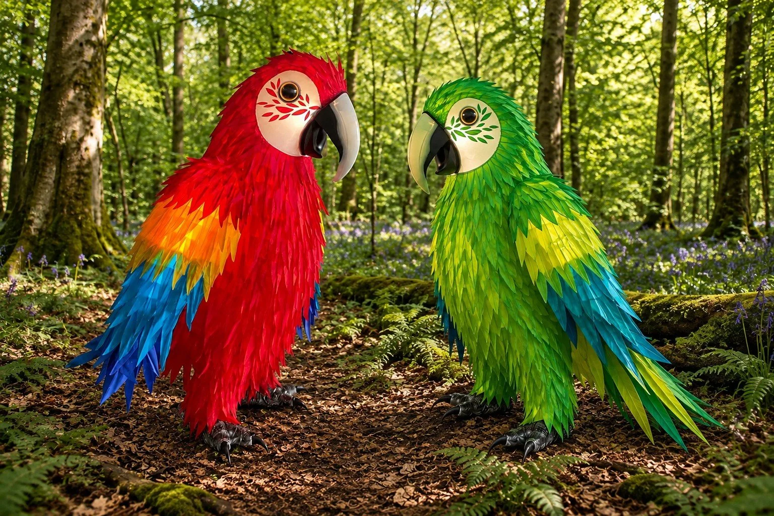 Sacrlet and pickle in the woods.jpg