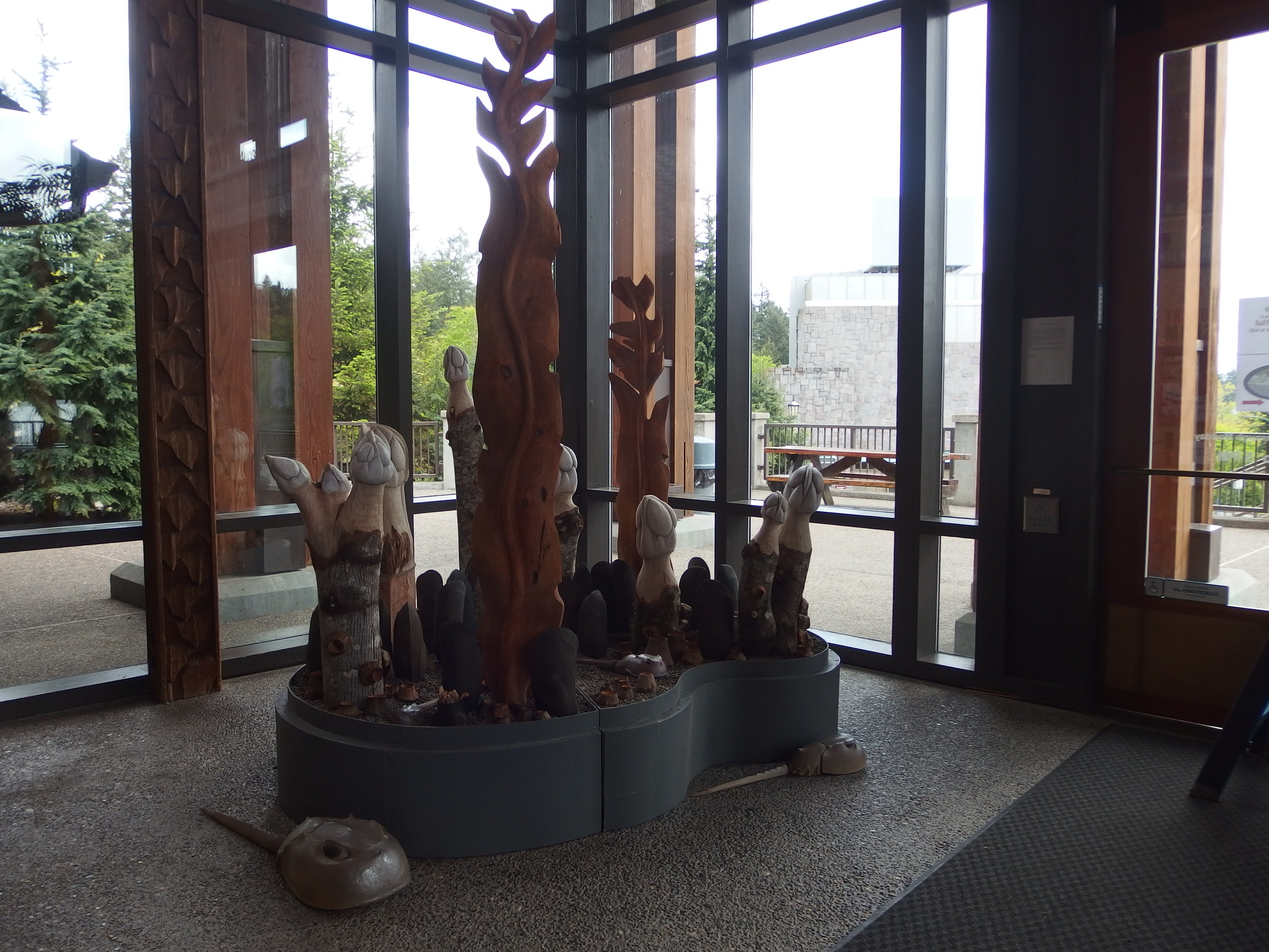Installation at the Discovery Museum near the Portland Zoo. Across the road from the MAX stop.