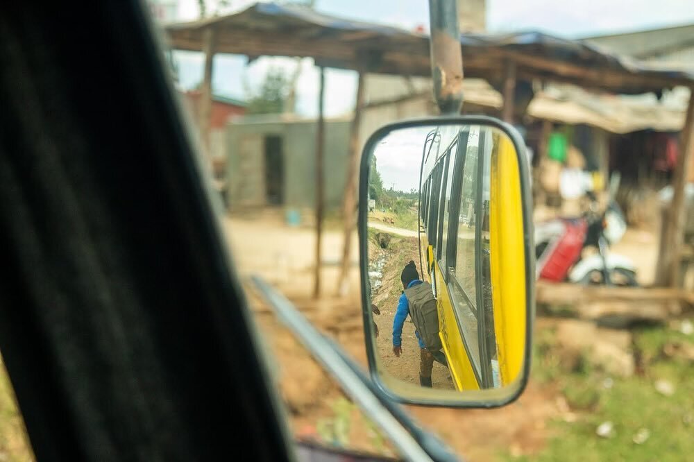 🎶🎶🎶 The wheels on the bus go&hellip;.. safely up and down the dirt roads of Njabini, thanks to our Bus Driver, Muita! That&rsquo;s how the song goes, right?