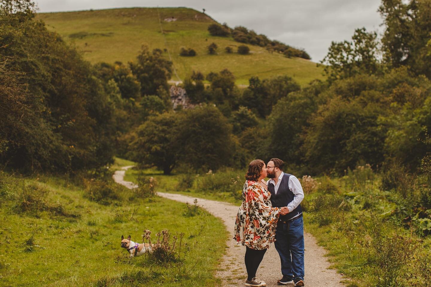 I normally see Claire every week. I&rsquo;ve known her since we were 14 and we sing together in @igniteukchorus Today I got to see her for the first time since March and shoot her engagement photos with her wonderful man Steve, in the Peak District