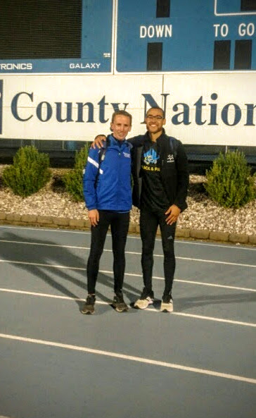 Alex and Justin with that PR glow